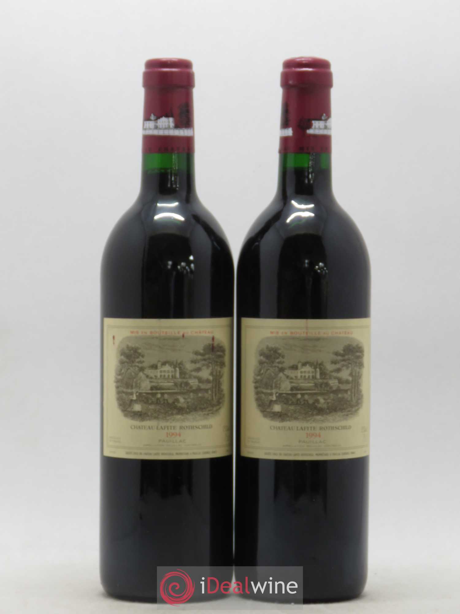 Château Lafite Rothschild 1er Grand Cru Classé 1994 - Lot de 2 bouteilles - 0