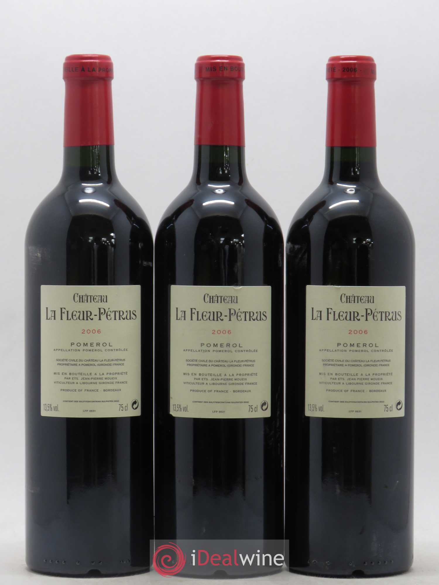 Château la Fleur Petrus 2006 - Lot de 3 bouteilles - 1