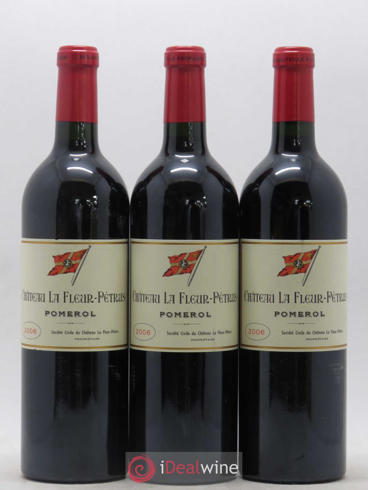 Château la Fleur Petrus 2006 - Lot de 3 bouteilles - 0