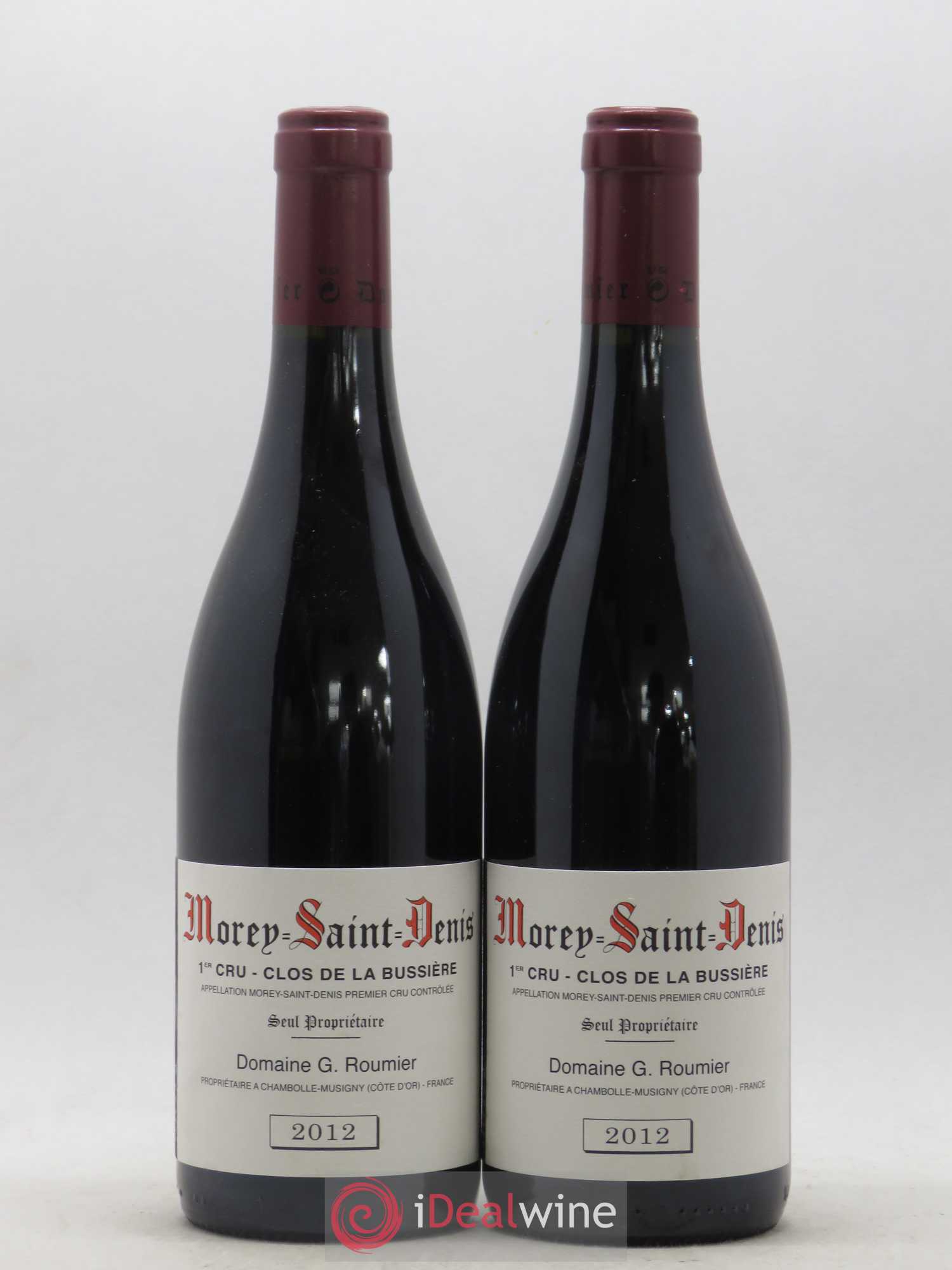 Morey-Saint-Denis 1er Cru Clos de la Bussière Georges Roumier (Domaine) 2012 - Lot de 2 bouteilles - 0