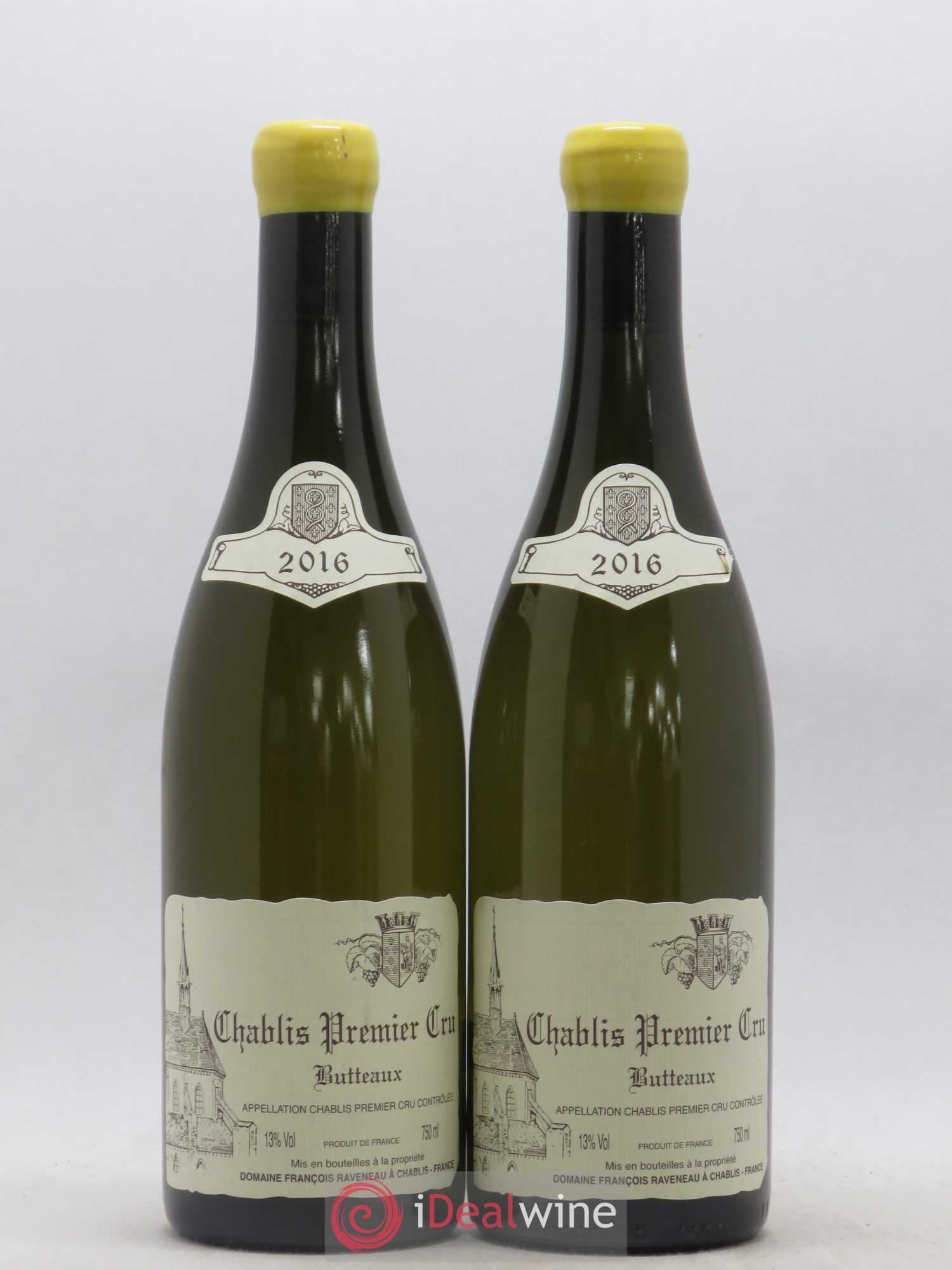 Chablis 1er Cru Butteaux Raveneau (Domaine) 2016 - Lot de 2 bouteilles - 0