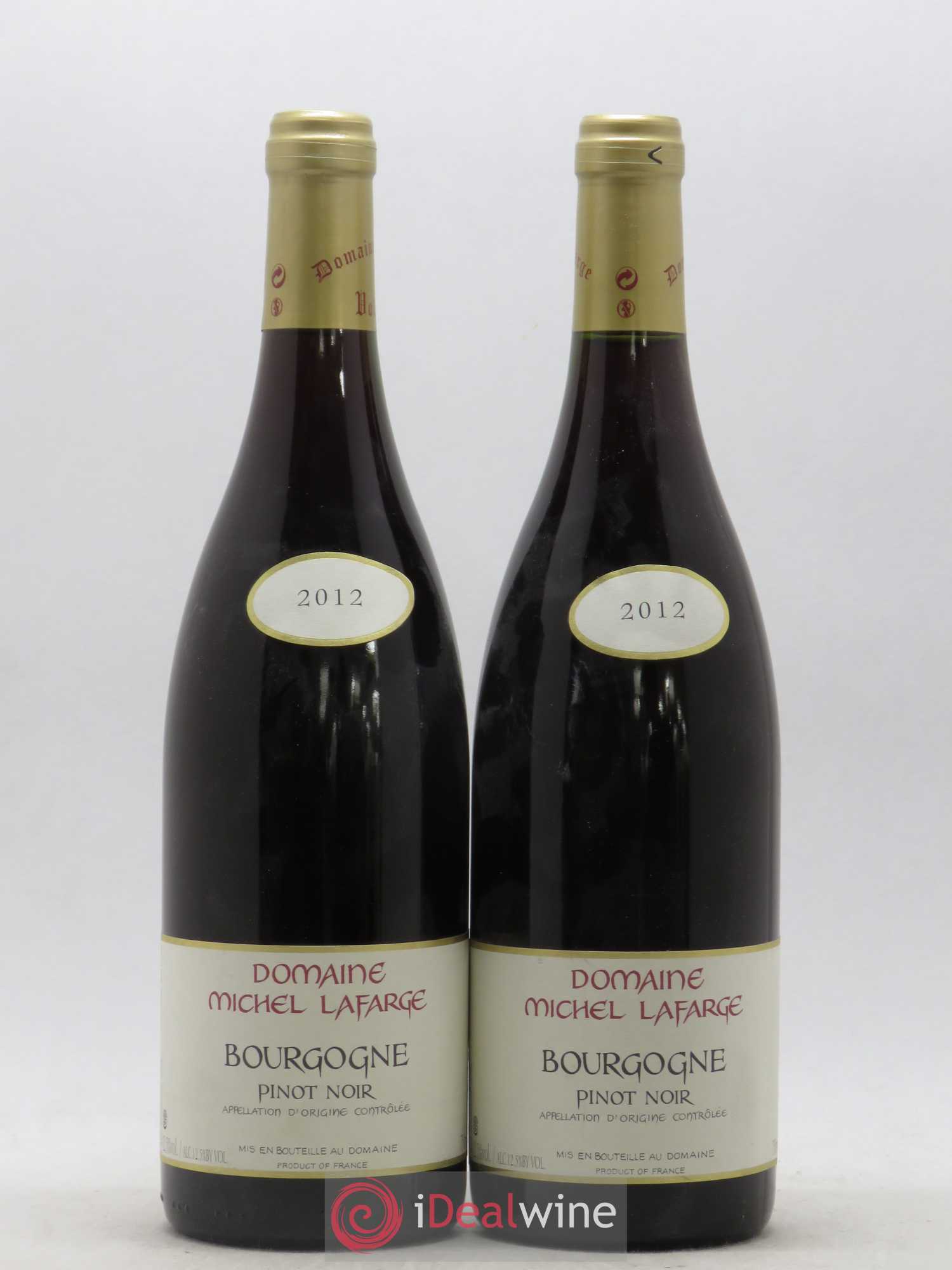Bourgogne Domaine Michel Lafarge 2012 - Posten von 2 Flaschen - 0