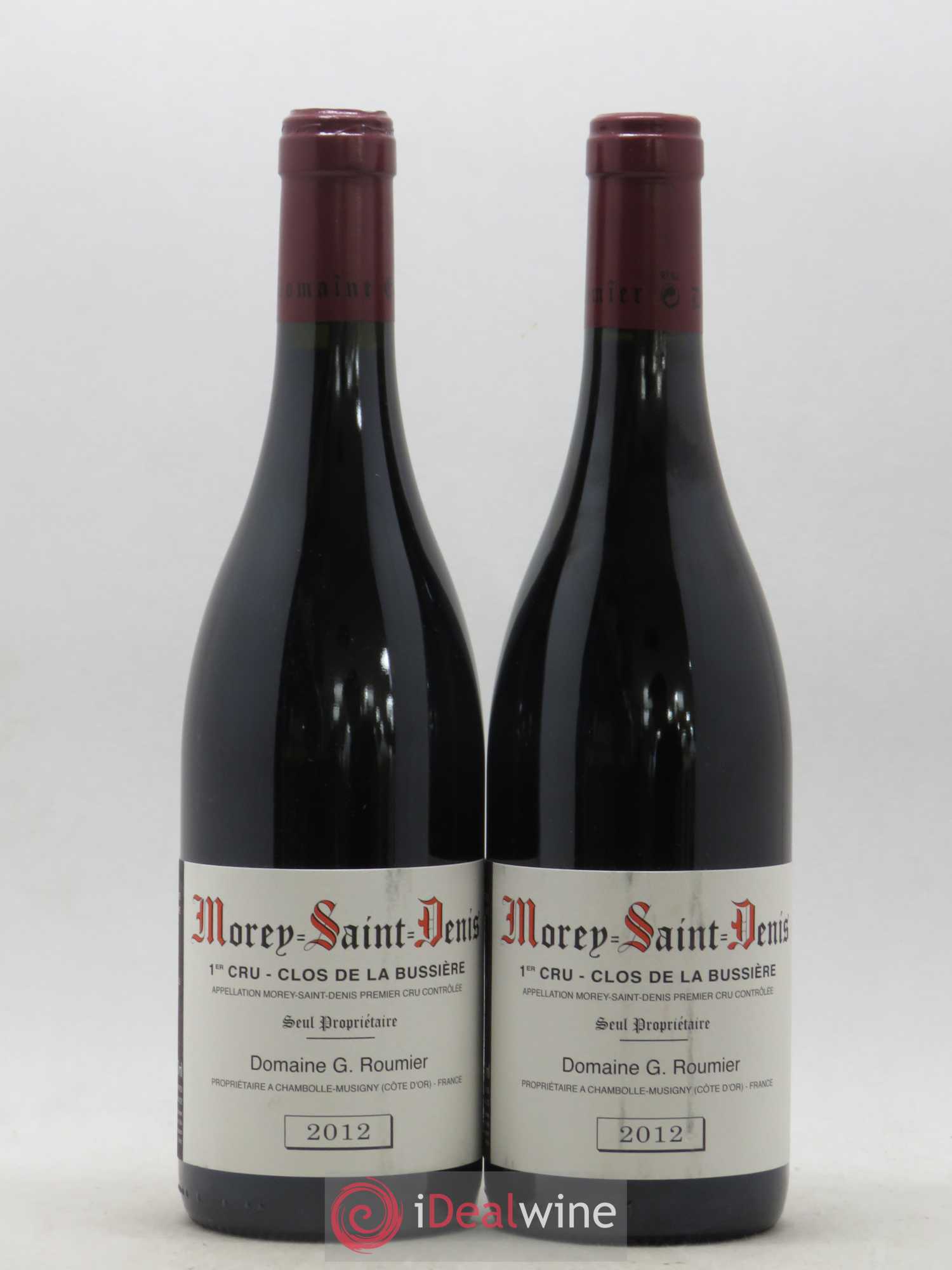 Morey-Saint-Denis 1er Cru Clos de la Bussière Georges Roumier (Domaine) 2012 - Lot de 2 bouteilles - 0