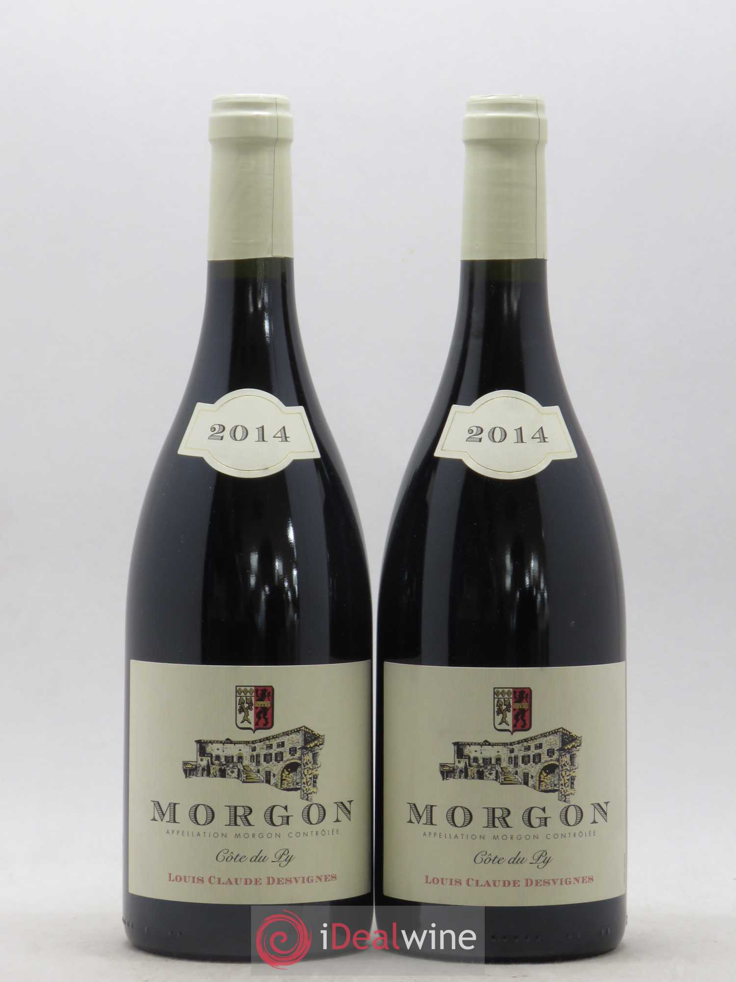 Morgon Côte du Py Louis-Claude Desvignes 2014 - Lot de 2 bouteilles - 0