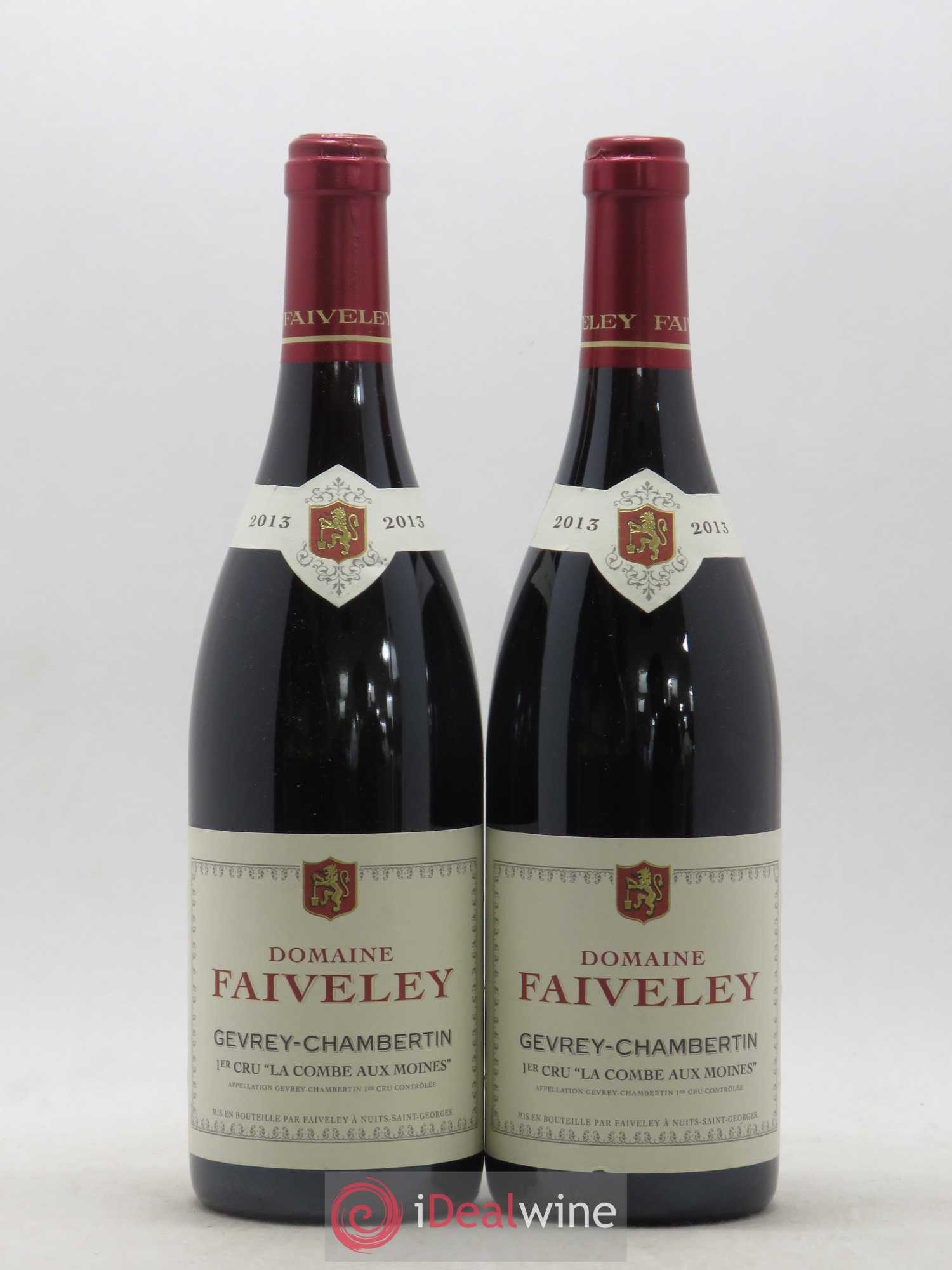 Gevrey-Chambertin 1er Cru La Combe aux moines Faiveley 2013 - Lot de 2 bouteilles - 0