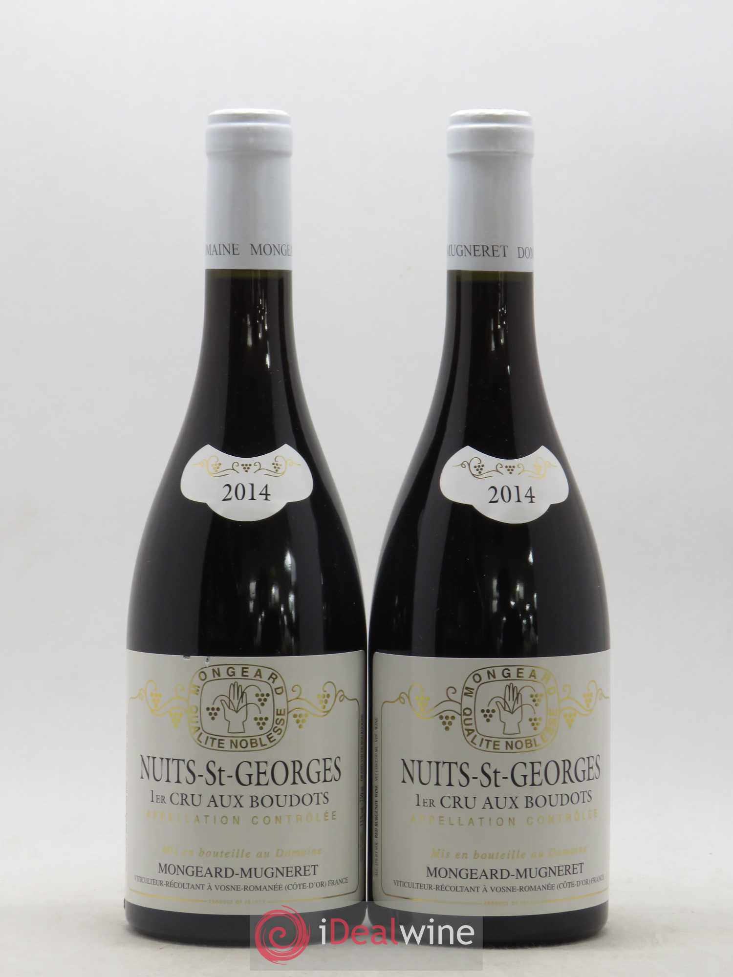 Nuits-Saint-Georges 1er Cru Aux Boudots Mongeard-Mugneret (Domaine) 2014 - Lot de 2 bouteilles - 0