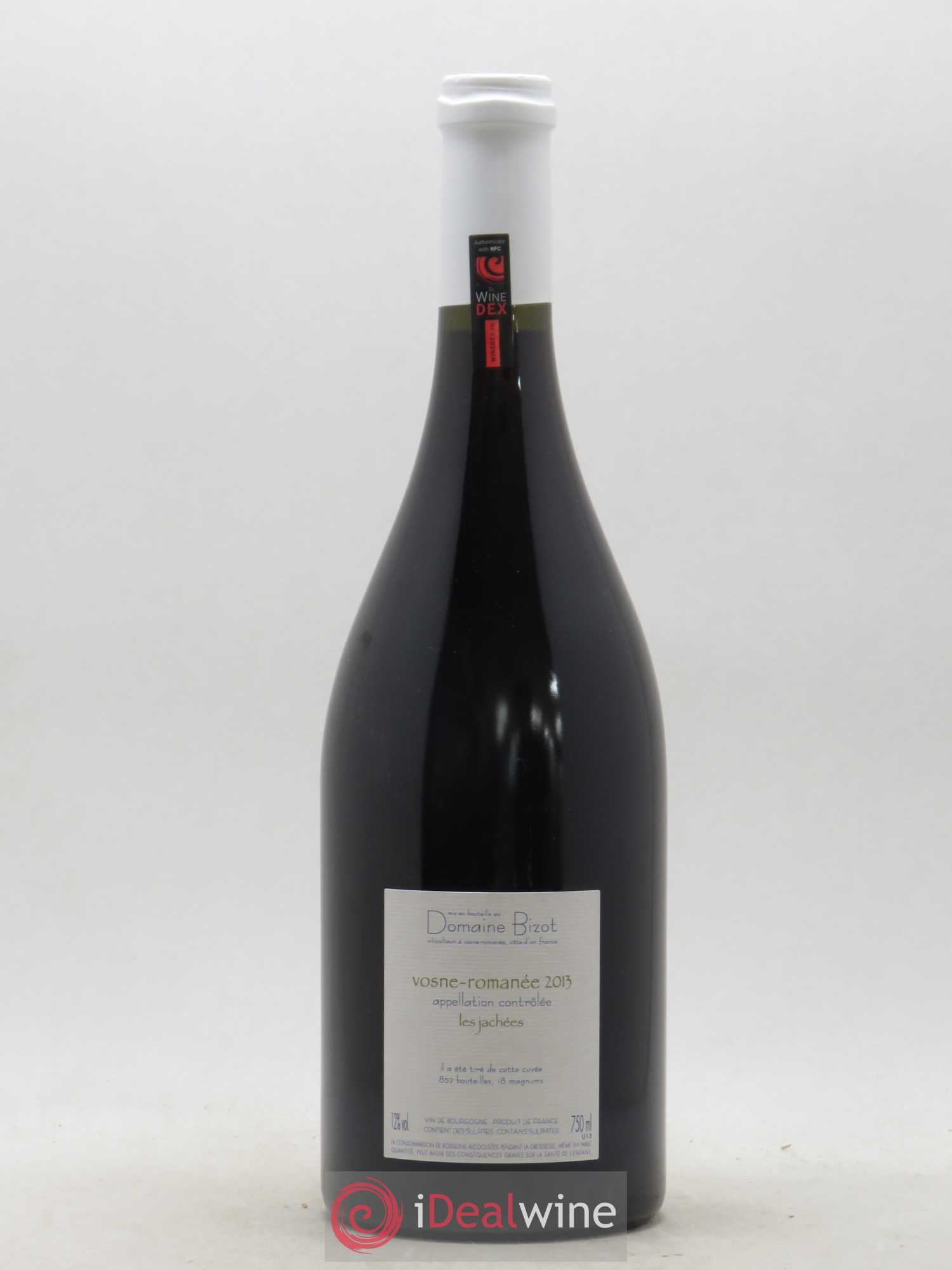 Vosne-Romanée Les Jachées Bizot (Domaine) 2013 - Lot de 1 bouteille - 1