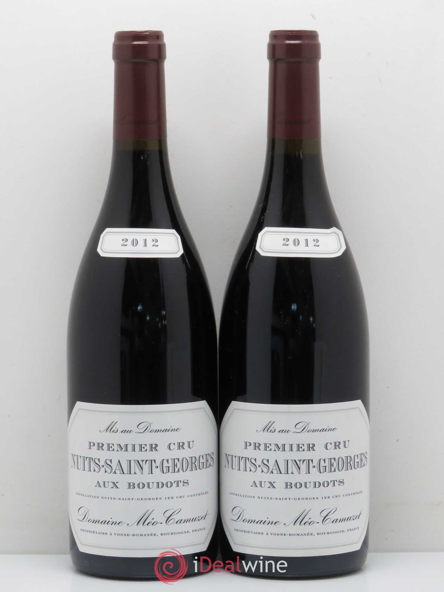 Nuits-Saint-Georges 1er Cru Aux Boudots Méo-Camuzet (Domaine) 2012 - Lot de 2 bouteilles - 0