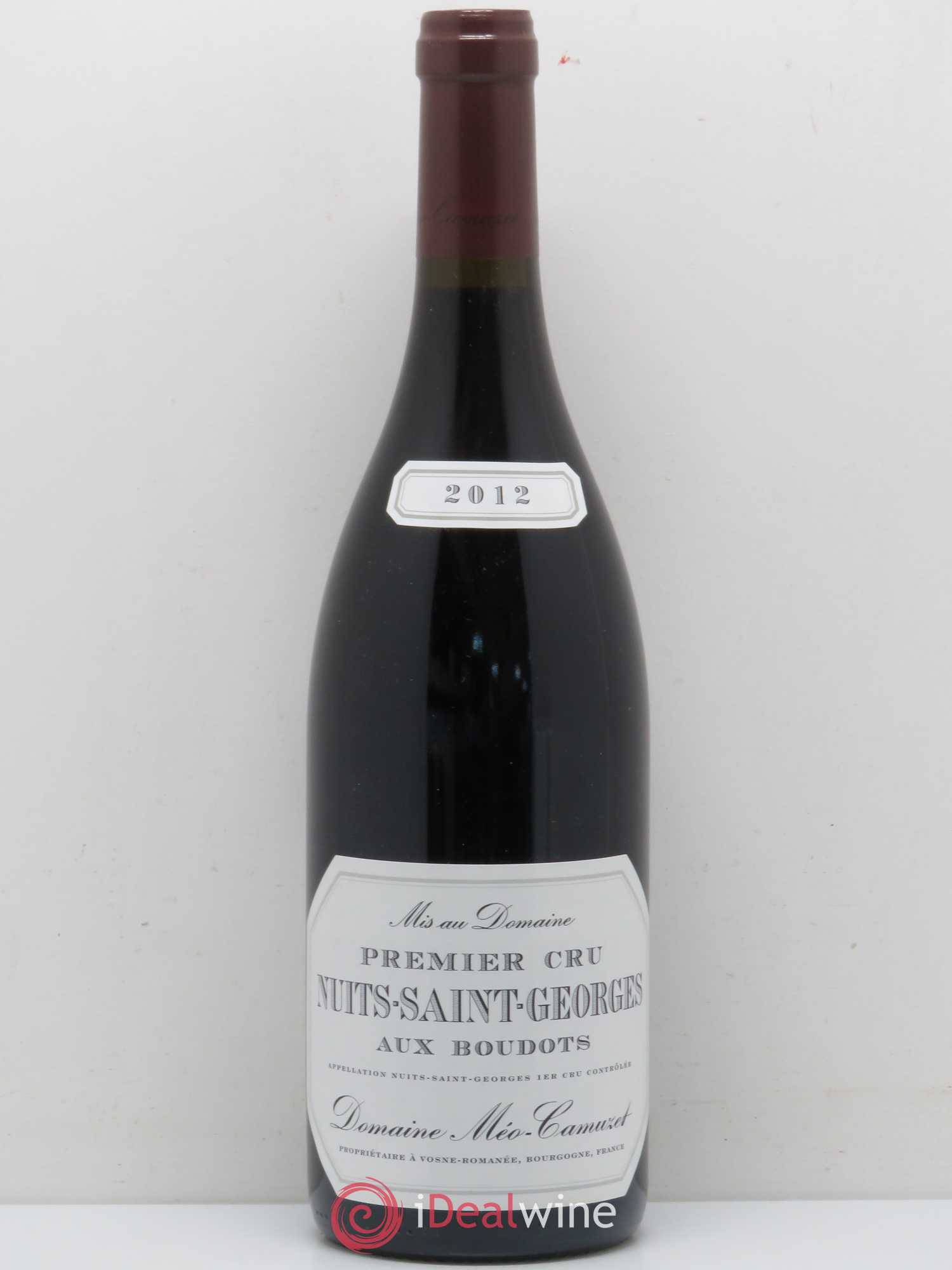 Nuits-Saint-Georges 1er Cru Aux Boudots Méo-Camuzet (Domaine) 2012 - Lot de 1 bouteille - 0
