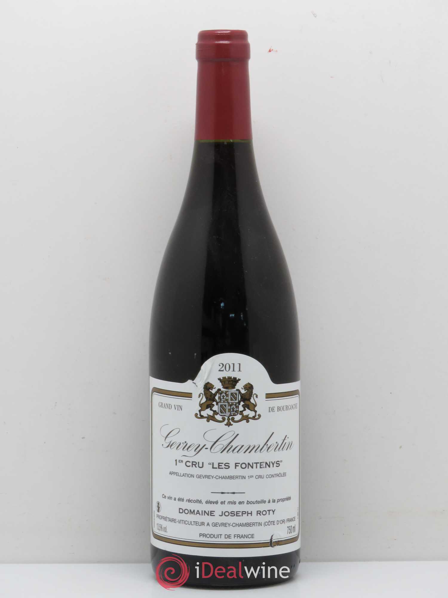 Gevrey-Chambertin 1er Cru Les Fontenys Joseph Roty (Domaine) 2011 - Lot de 1 bouteille - 0