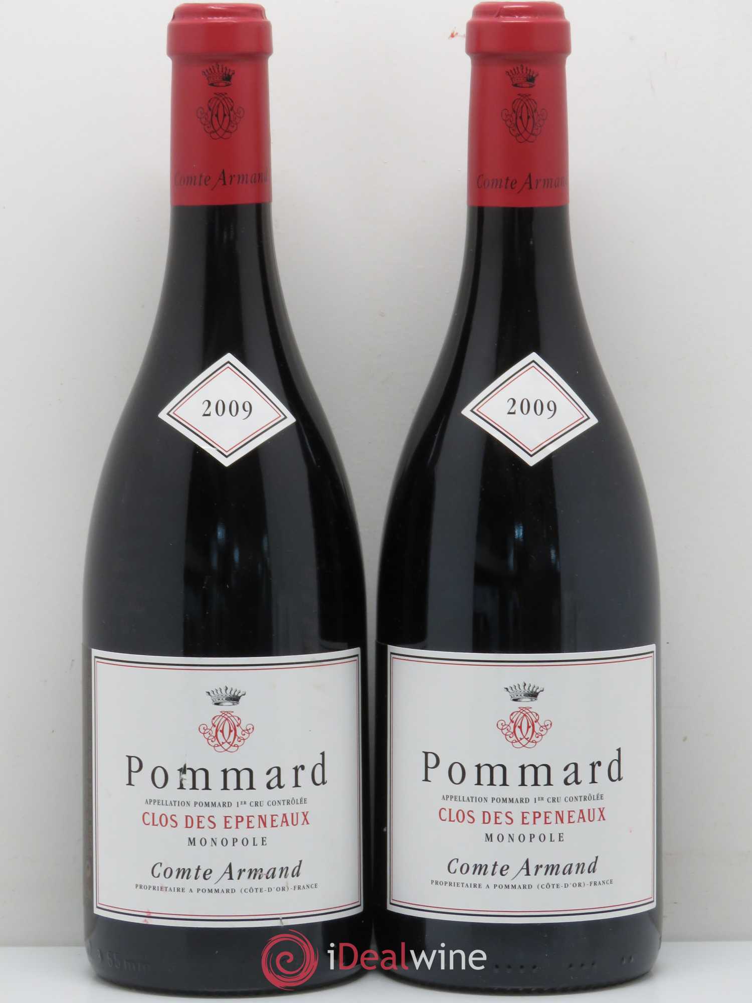 Pommard 1er Cru Clos des Epeneaux Comte Armand 2009 - Lot de 2 bouteilles - 0