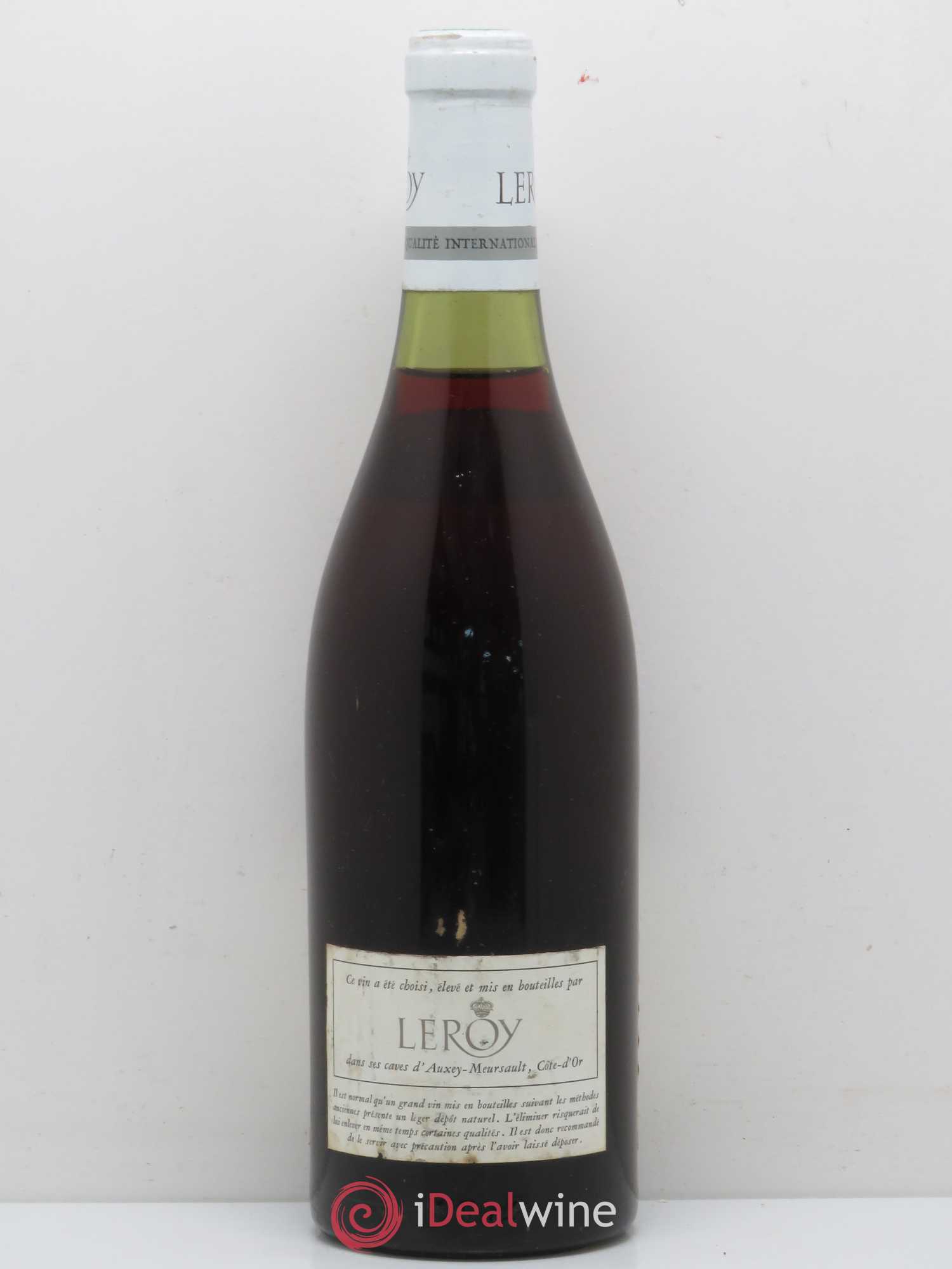 Beaune 1er Cru Clos Des Mouches Leroy SA 1967 - Posten von 1 Flasche - 1