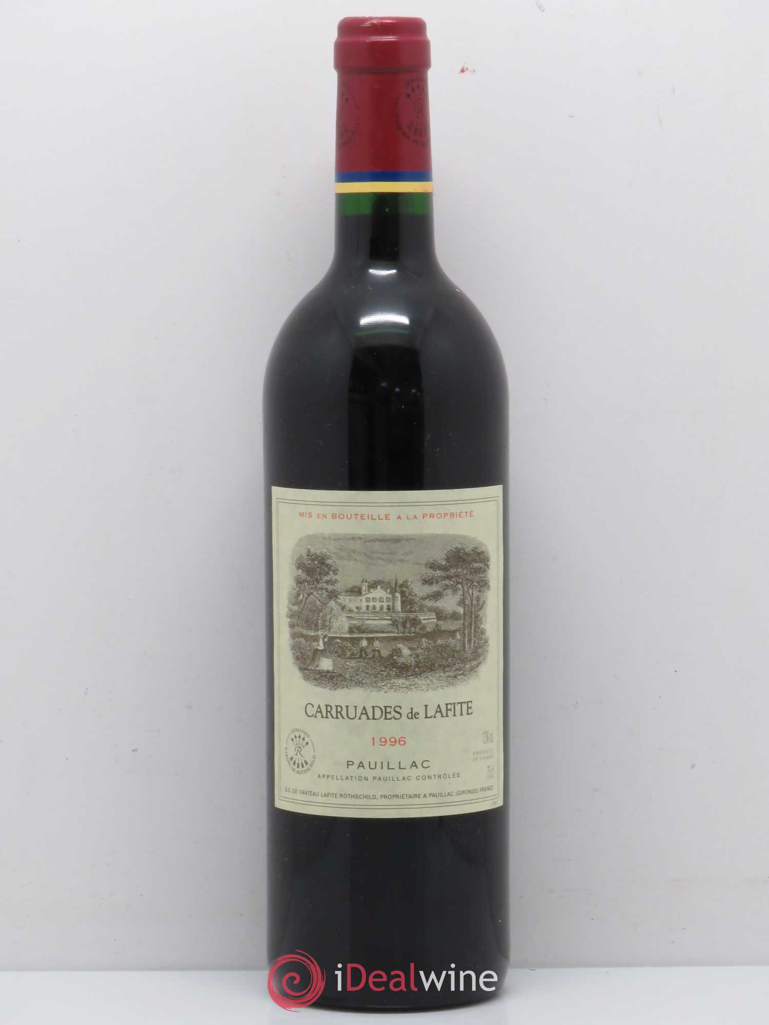 Carruades de Lafite Rothschild Second Vin 1996 - Lot de 1 bouteille - 0