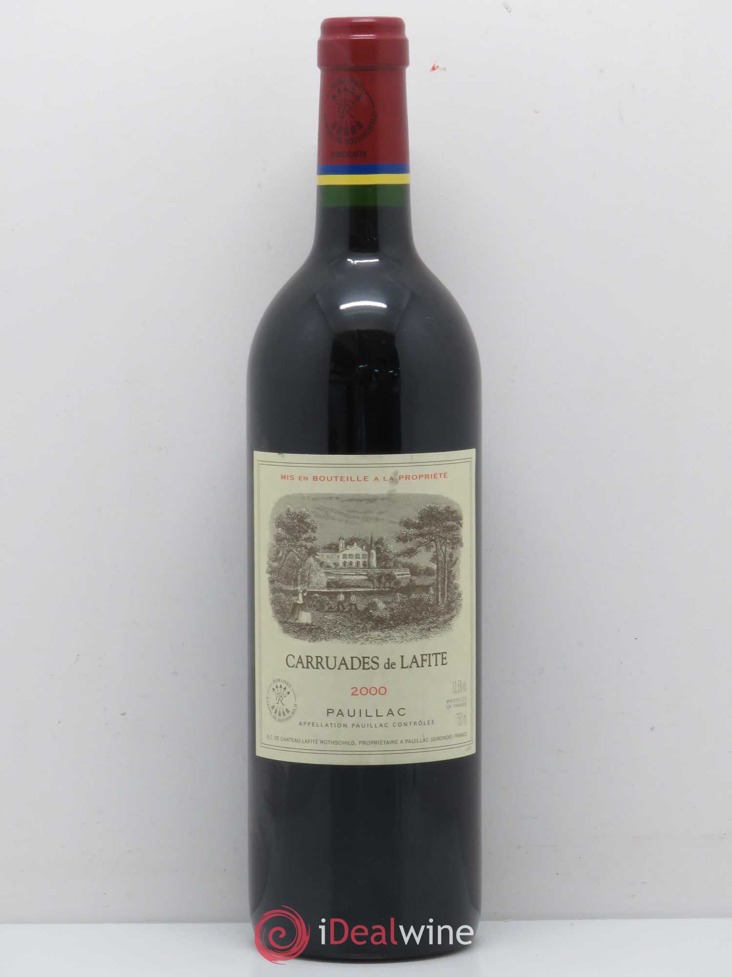 Carruades de Lafite Rothschild Second Vin 2000 - Lot de 1 bouteille - 0