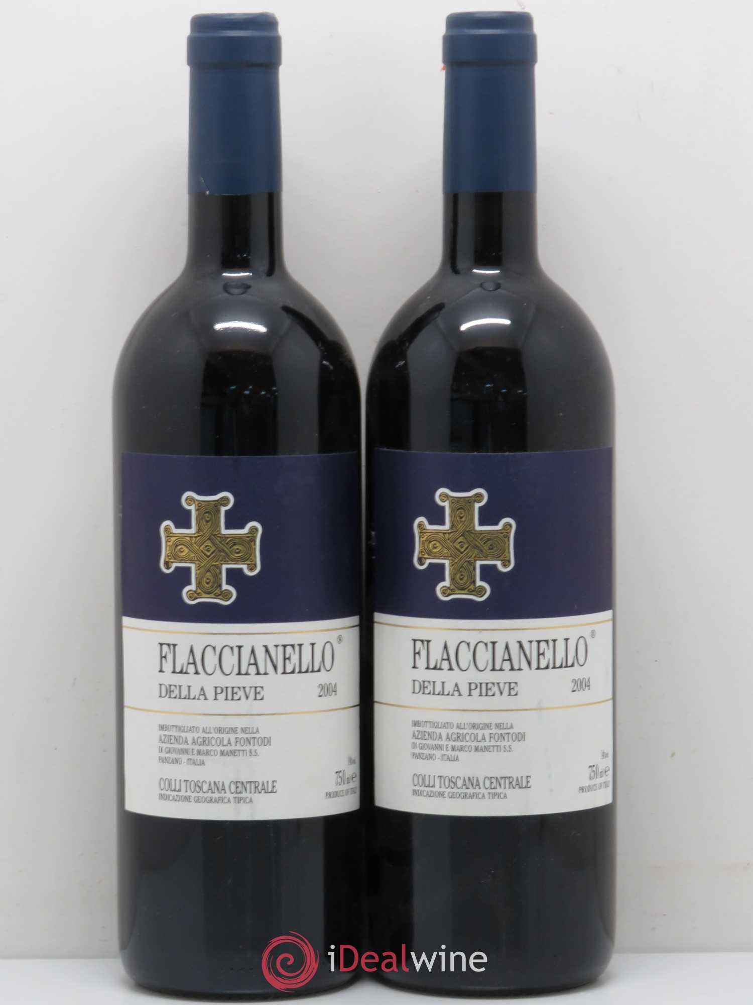 Toscana IGT Fontodi Flaccianello Della Pieve Colli Della Toscana Centrale Igt 2004 - Posten von 2 Flaschen - 0