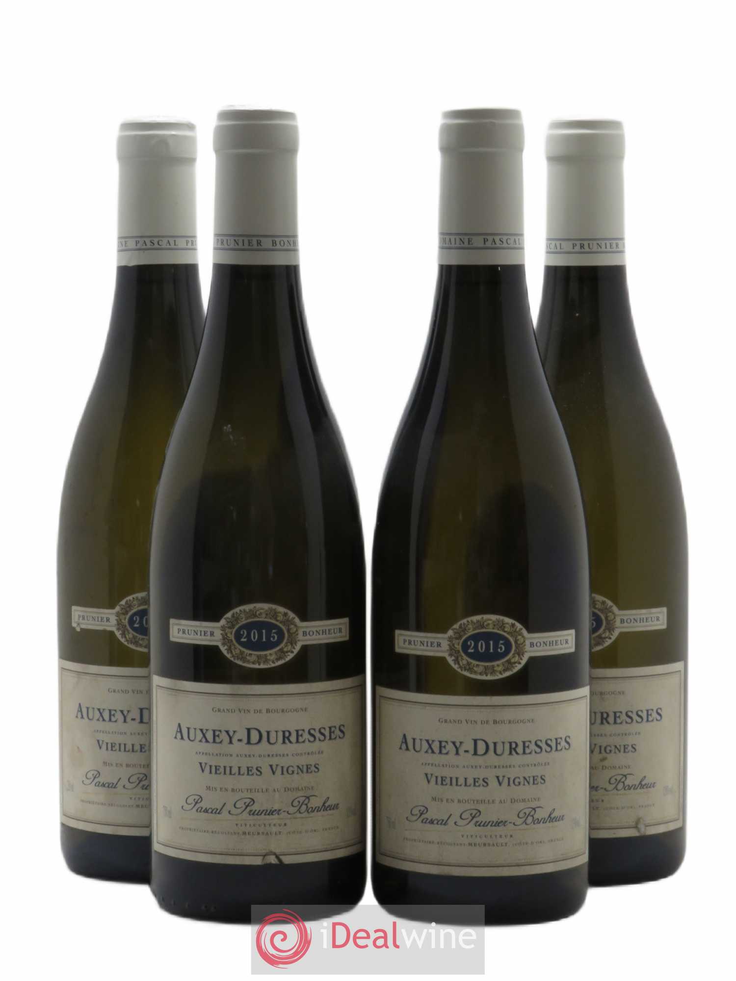 Auxey-Duresses Vieilles Vignes Prunier-Bonheur 2015 - Posten von 4 Flaschen - 0