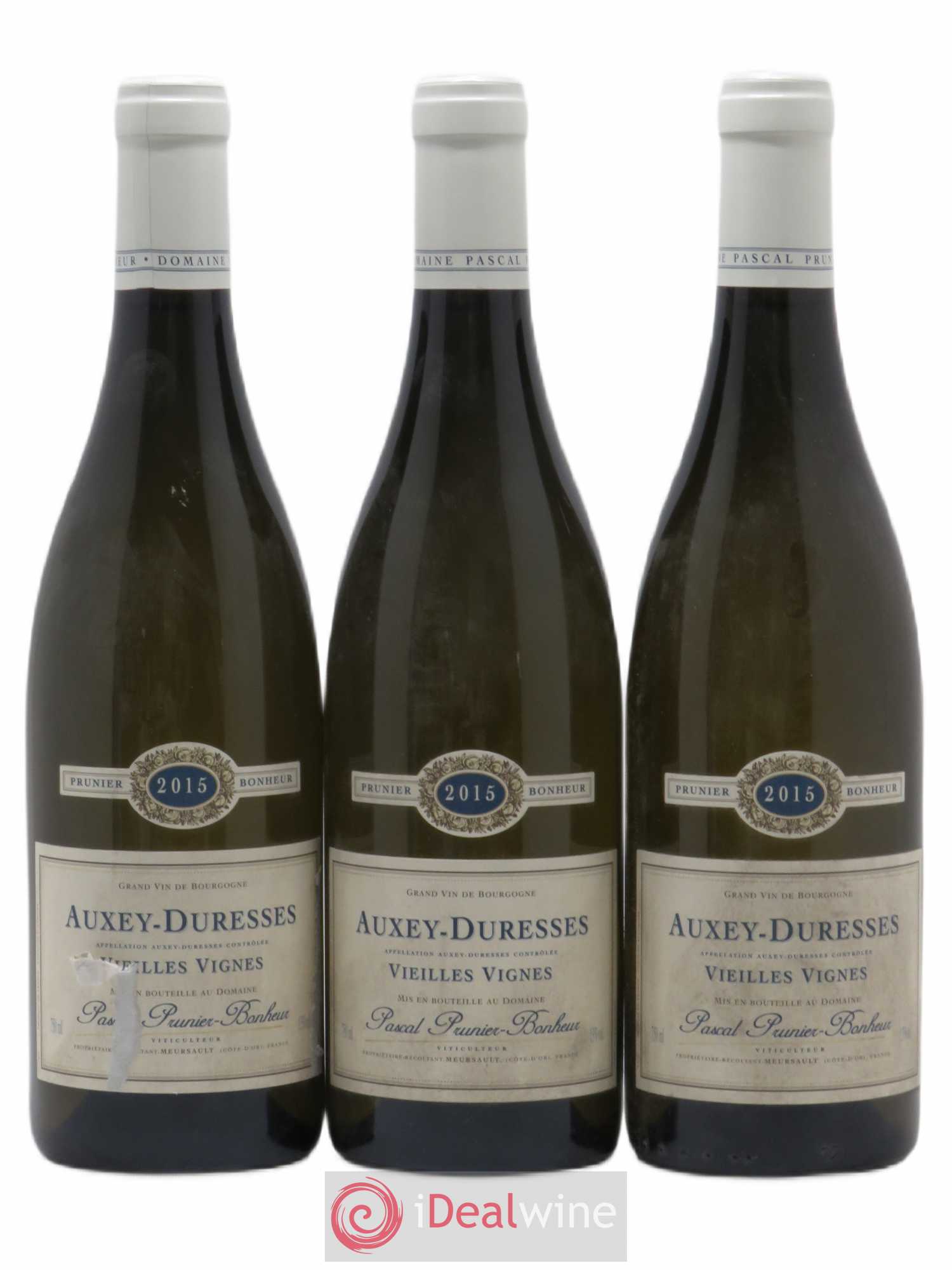Auxey-Duresses Vieilles Vignes Prunier-Bonheur 2015 - Posten von 3 Flaschen - 0