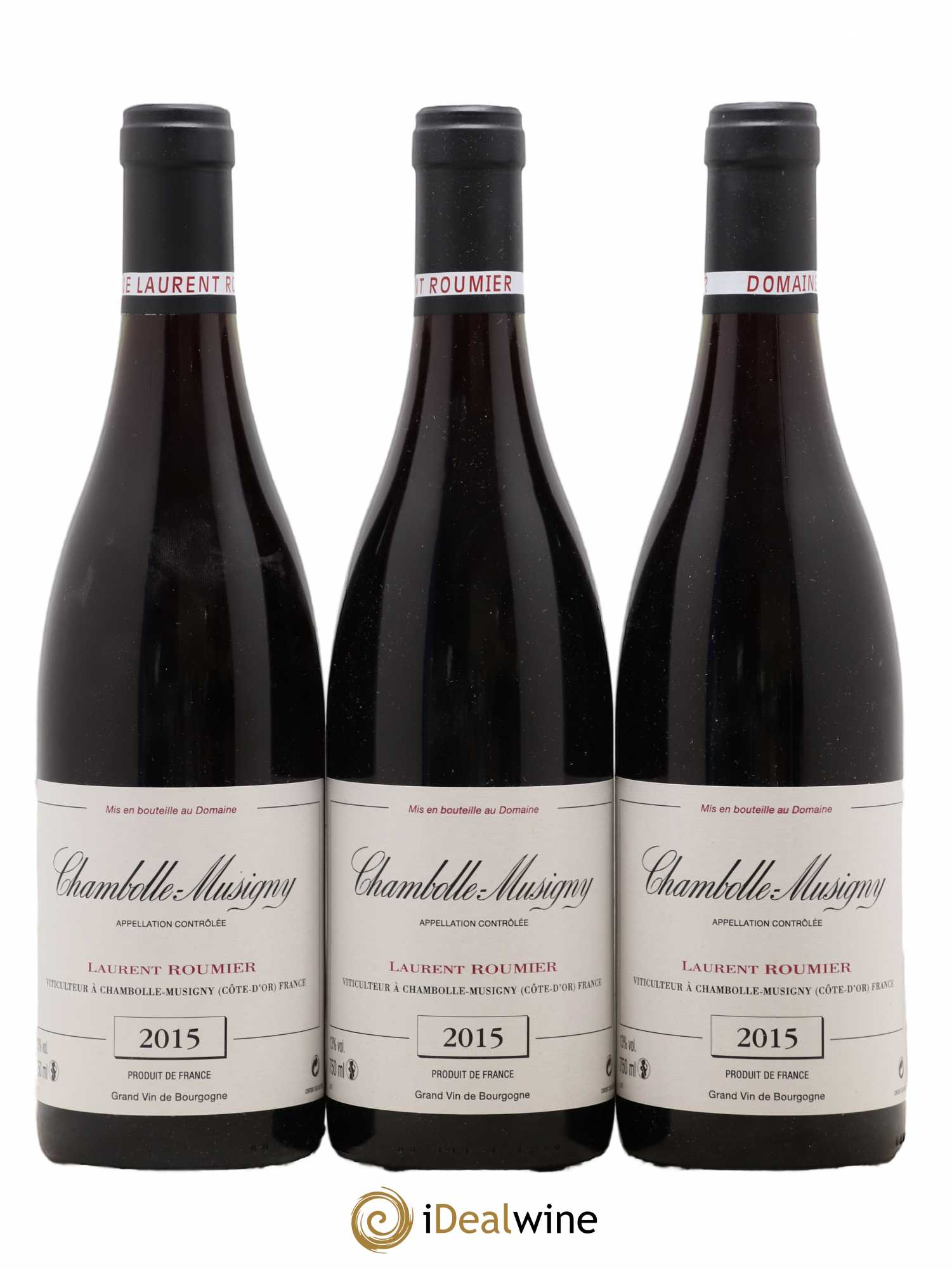 Chambolle-Musigny Laurent Roumier 2015 - Posten von 3 Flaschen - 0