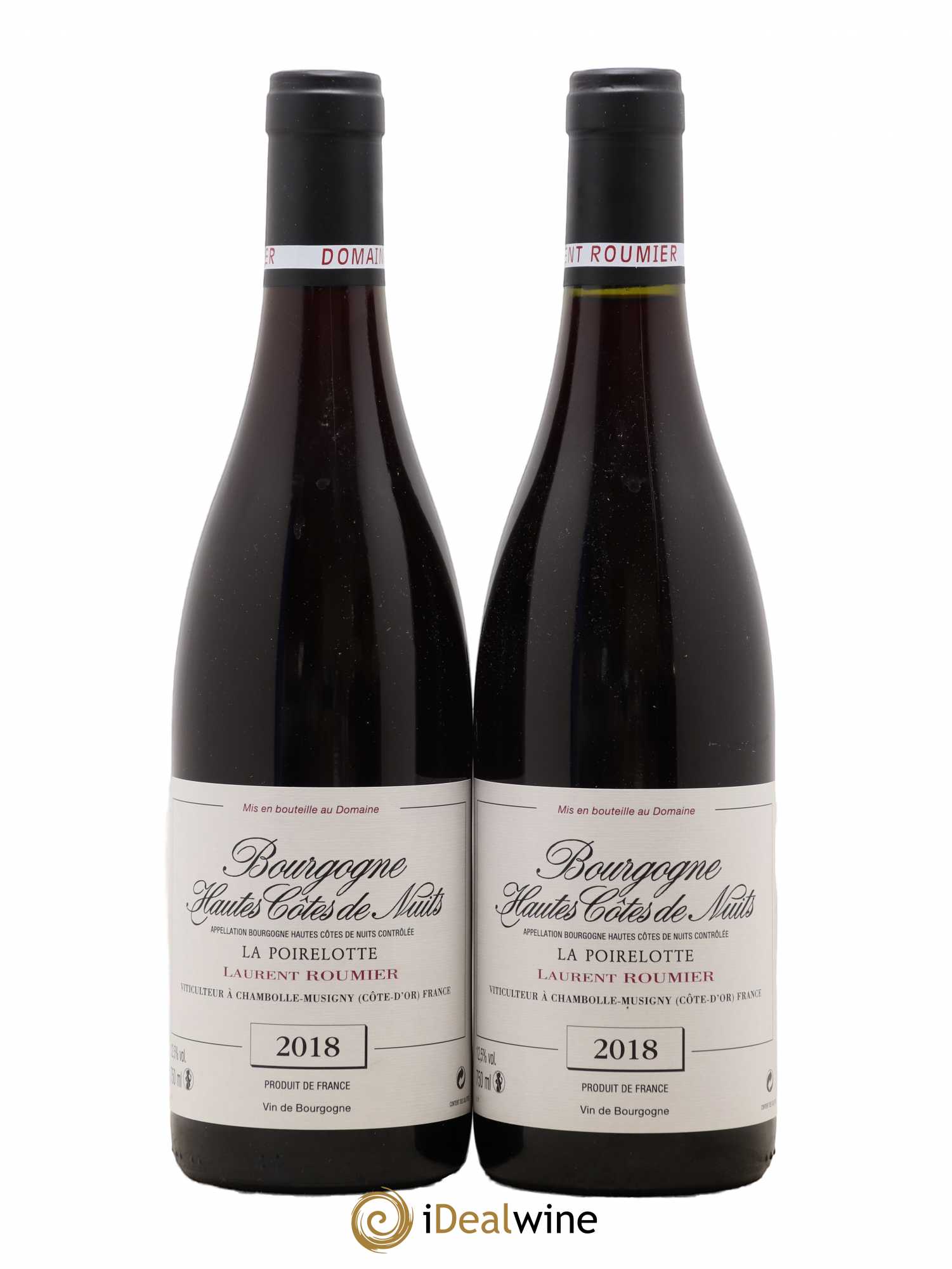 Hautes-Côtes de Nuits La Poirelotte Laurent Roumier 2018 - Lot de 2 bouteilles - 0