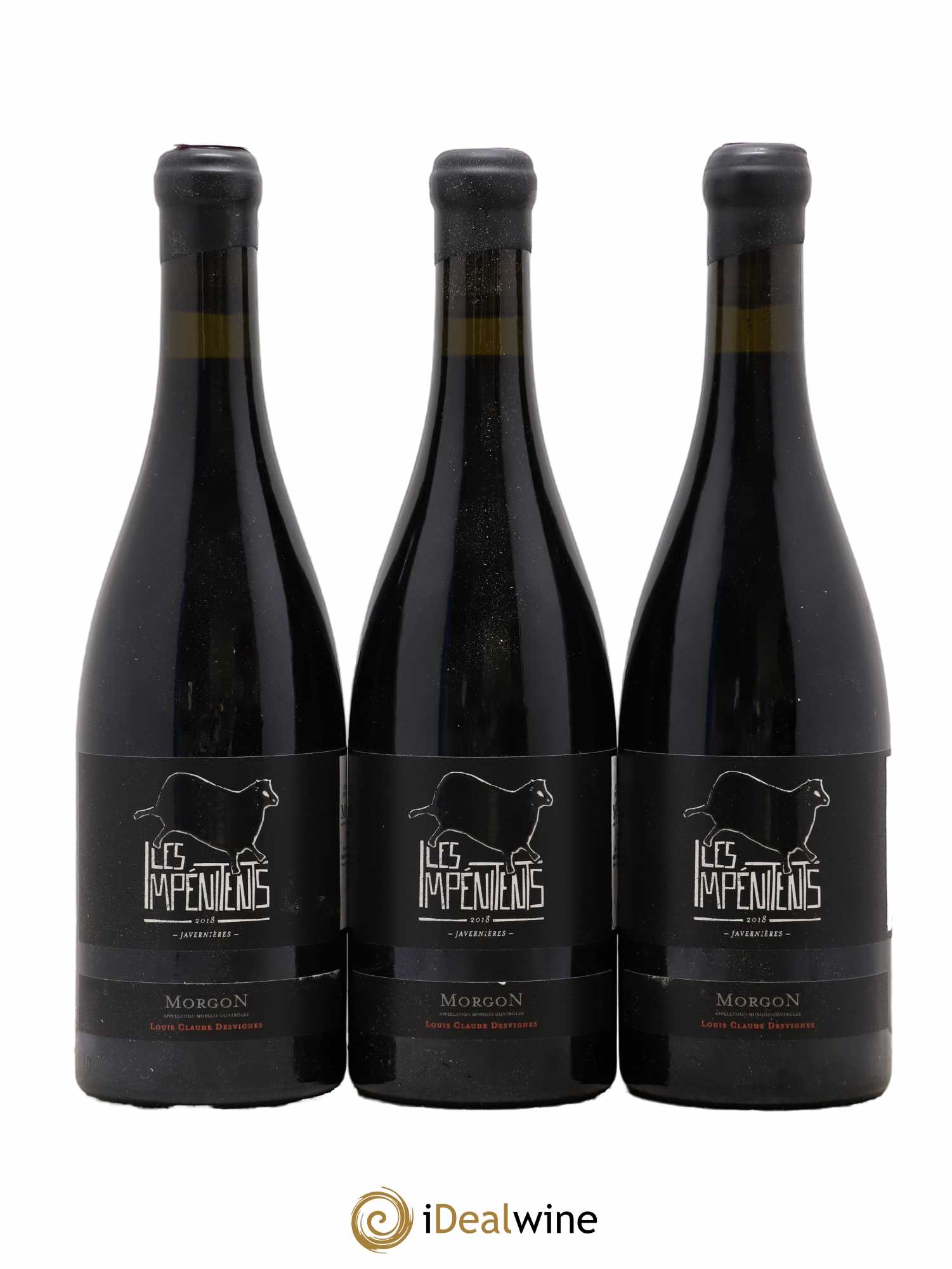 Morgon Javernières Les Impénitents Louis-Claude Desvignes 2018 - Lot de 3 bouteilles - 0