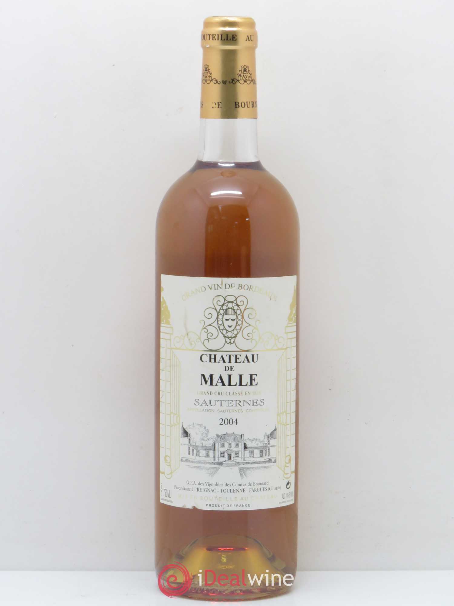 Château de Malle 2ème Grand Cru Classé (senza prezzo di riserva) 2004 - Lotto di 1 bottiglia - 0