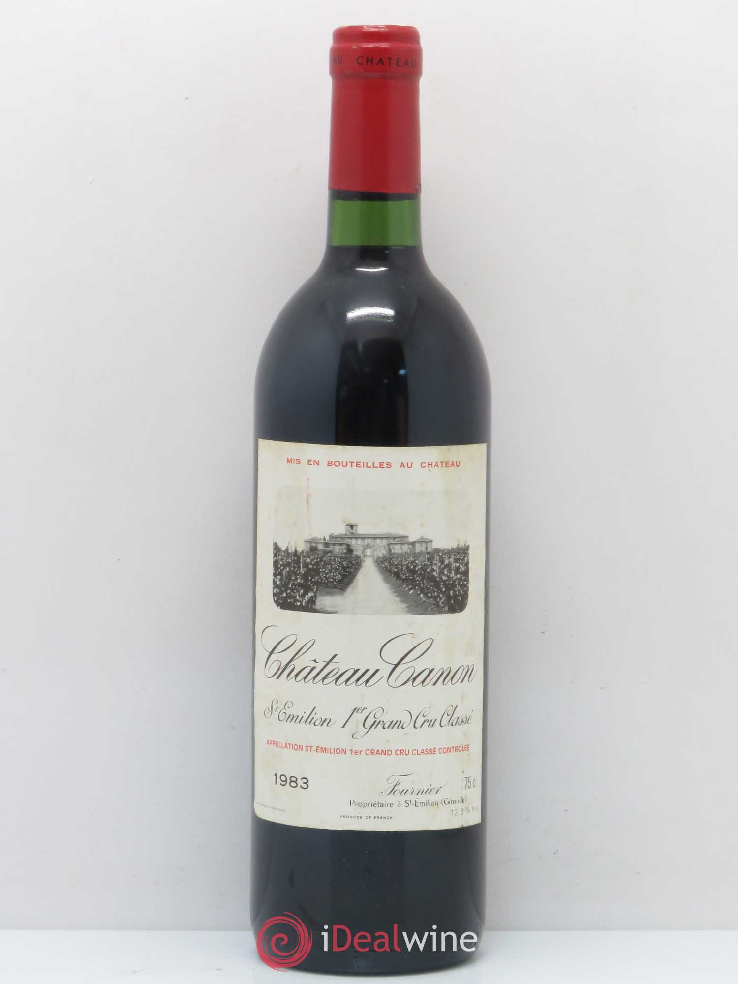 Château Canon 1er Grand Cru Classé B 1983 - Lot de 1 bouteille - 0