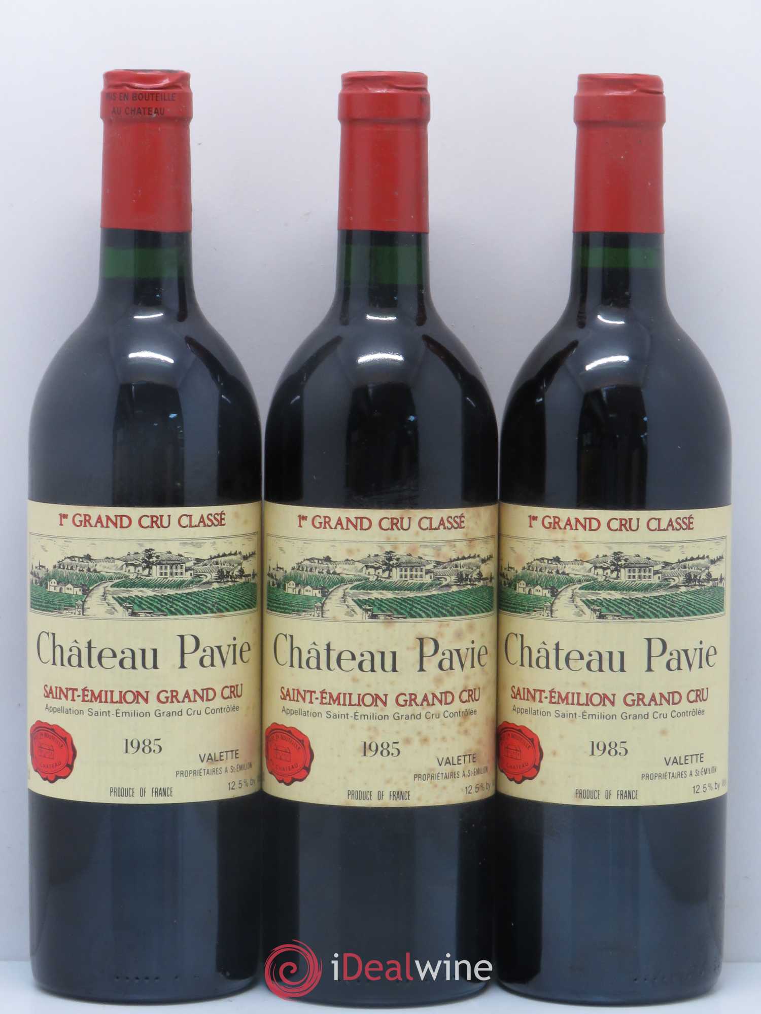Château Pavie 1er Grand Cru Classé A 1985 - Lot de 12 bouteilles - 3