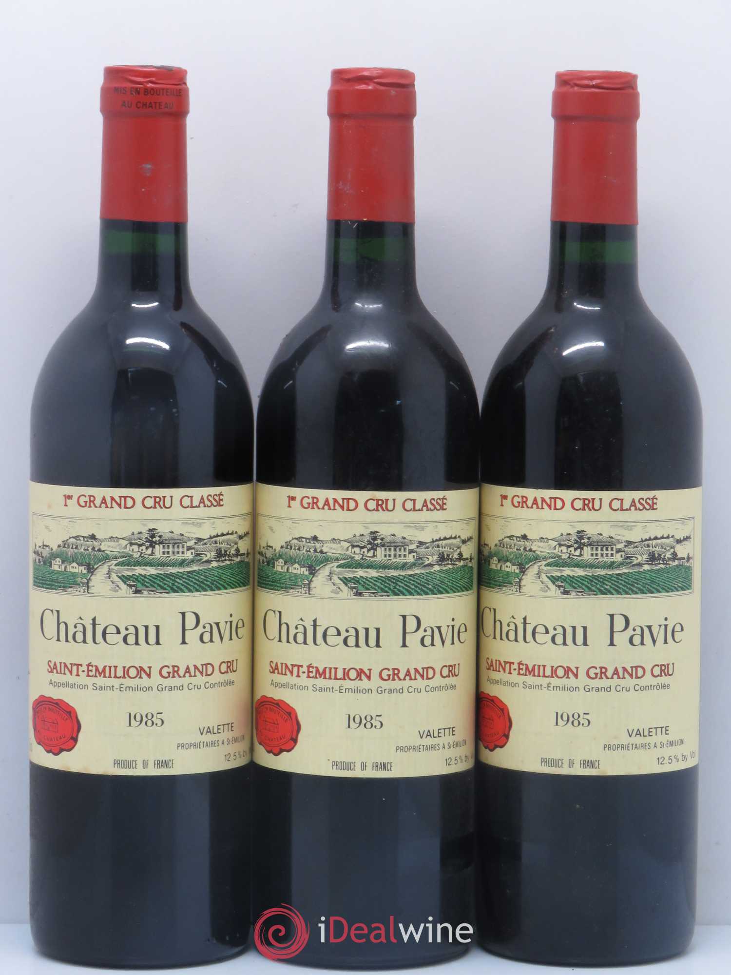 Château Pavie 1er Grand Cru Classé A 1985 - Lot de 12 bouteilles - 4
