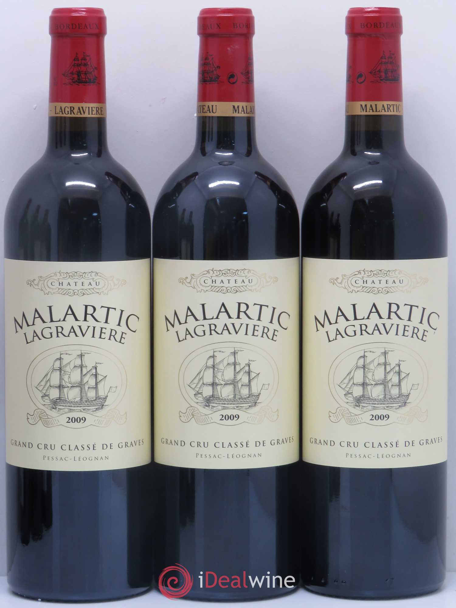 Château Malartic-Lagravière Cru Classé de Graves 2009 - Lot de 6 bouteilles - 1