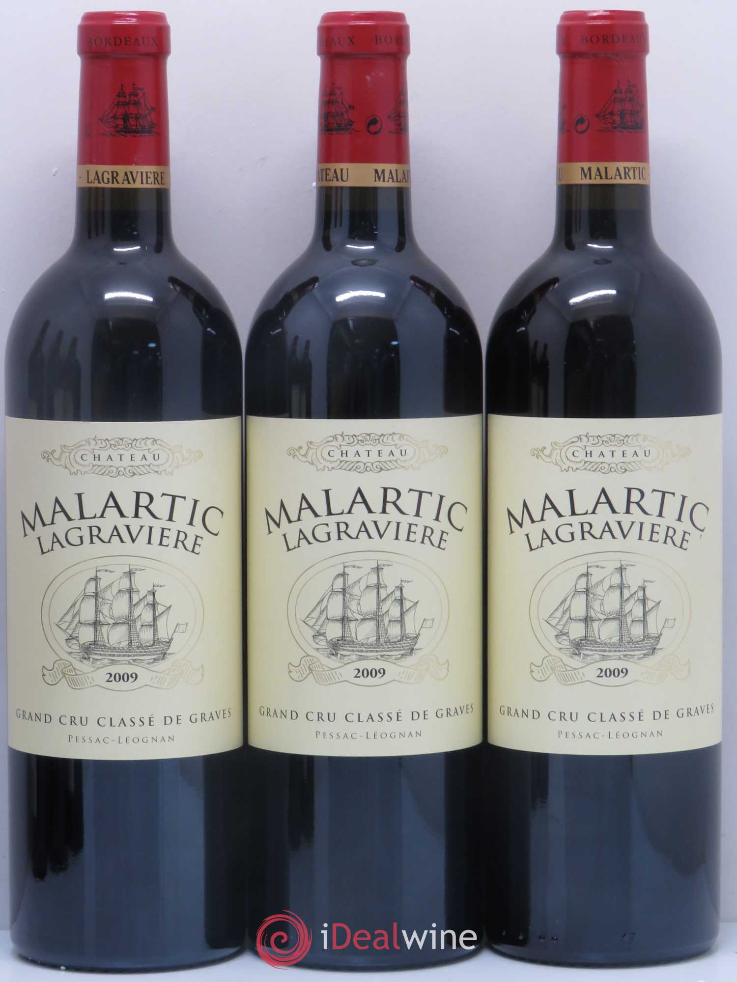 Château Malartic-Lagravière Cru Classé de Graves 2009 - Lot de 6 bouteilles - 2