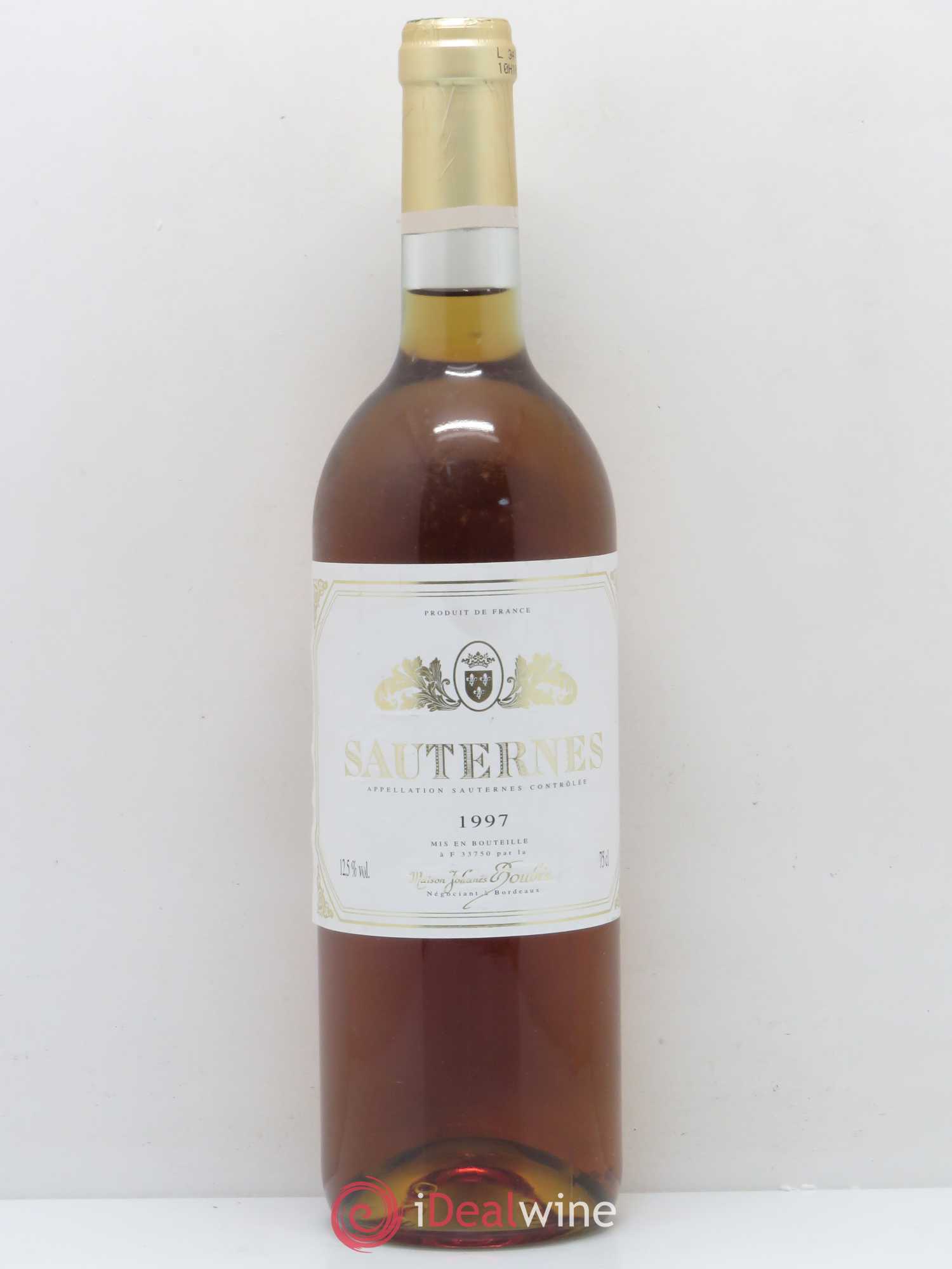 Sauternes Johanes Boubee 1997 - Posten von 1 Flasche - 0