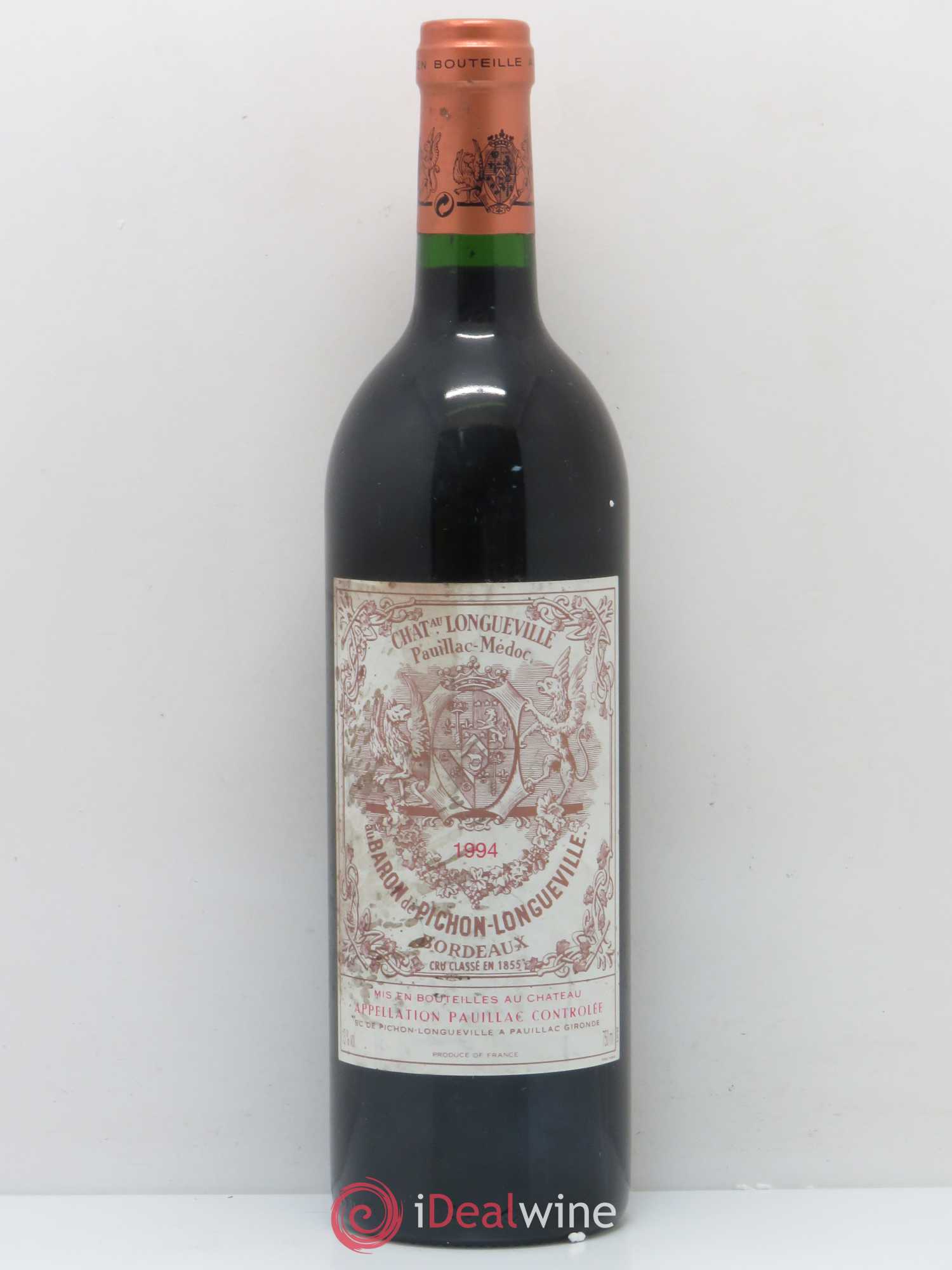 Pichon Longueville Baron 2ème Grand Cru Classé 1994 - Lot de 1 bouteille - 0
