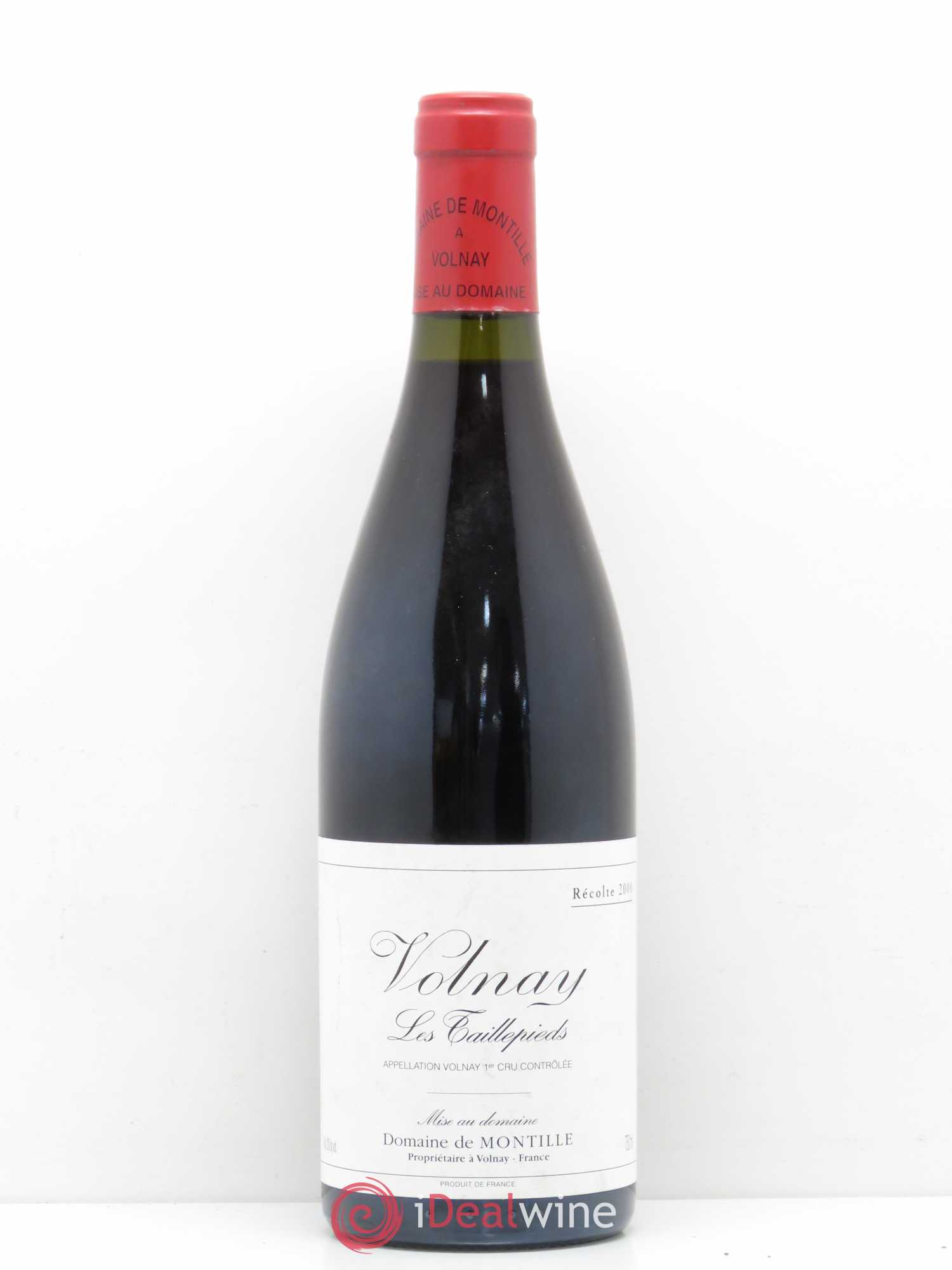 Volnay 1er Cru Les Taillepieds De Montille (Domaine) 2000 - Lot de 1 bouteille - 0