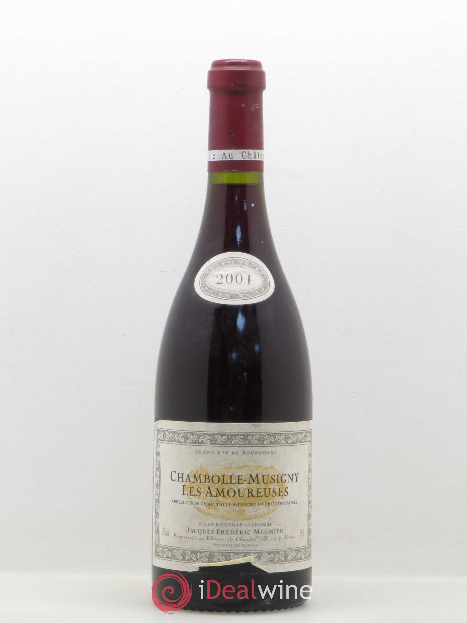 Chambolle-Musigny 1er Cru Les Amoureuses Jacques-Frédéric Mugnier 2001 - Lot de 1 bouteille - 0