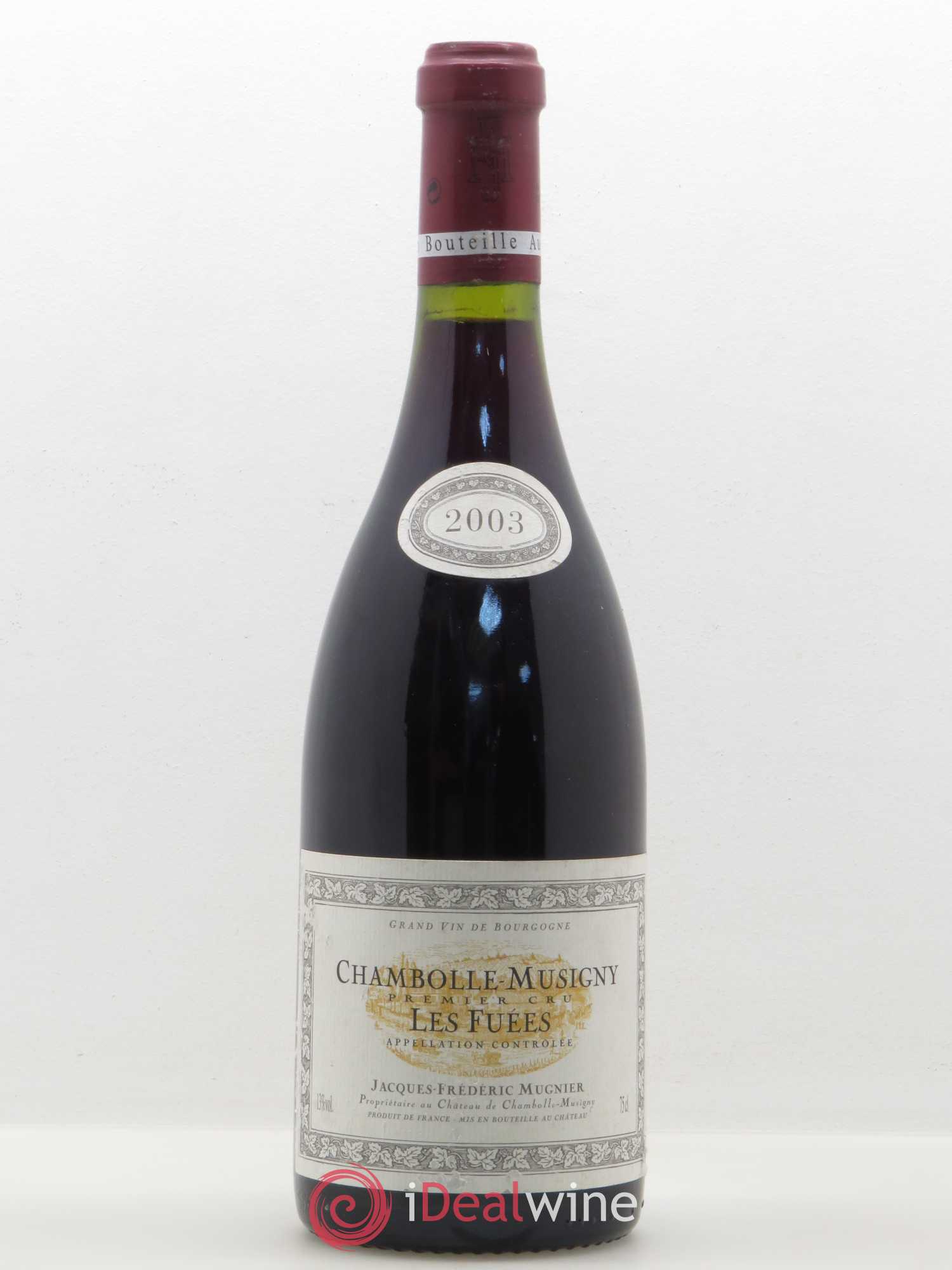 Chambolle-Musigny 1er Cru Les Fuées Jacques-Frédéric Mugnier 2003 - Lot de 1 bouteille - 0