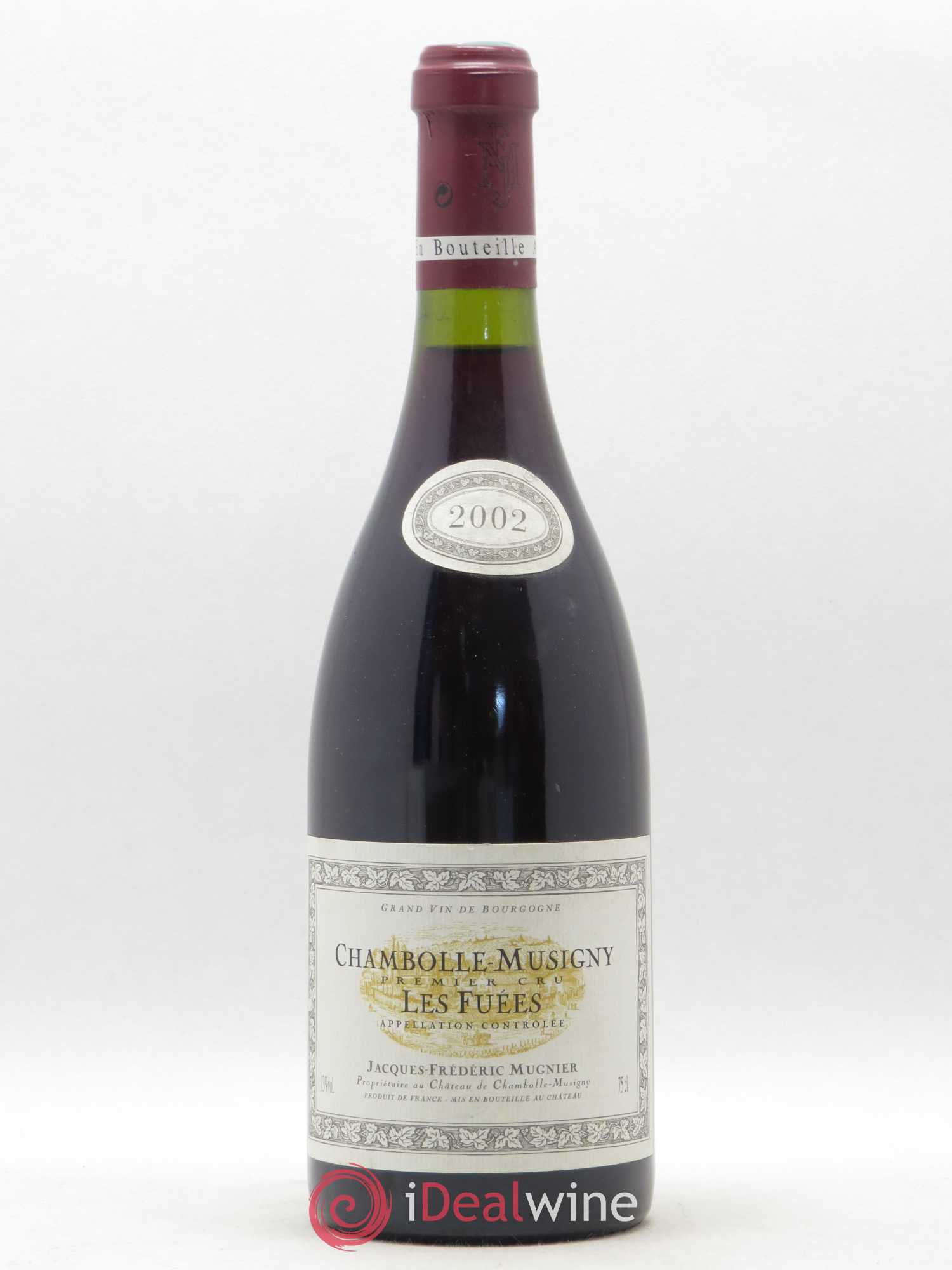 Chambolle-Musigny 1er Cru Les Fuées Jacques-Frédéric Mugnier 2002 - Lot de 1 bouteille - 0