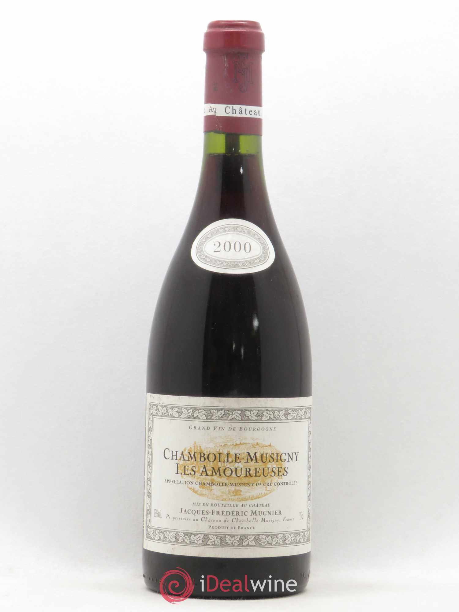 Chambolle-Musigny 1er Cru Les Amoureuses Jacques-Frédéric Mugnier 2000 - Lot de 1 bouteille - 0