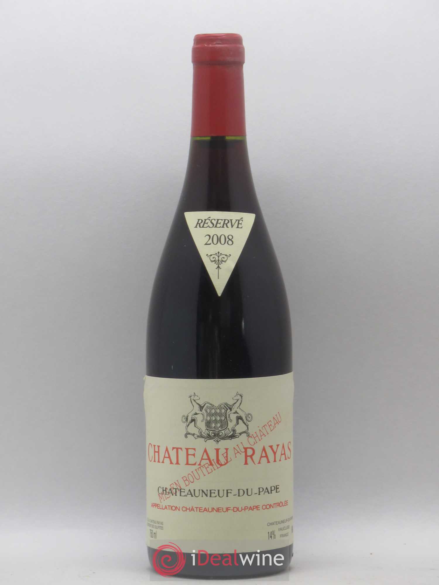 Châteauneuf-du-Pape Château Rayas Emmanuel Reynaud 2008 - Lot de 1 bouteille - 0