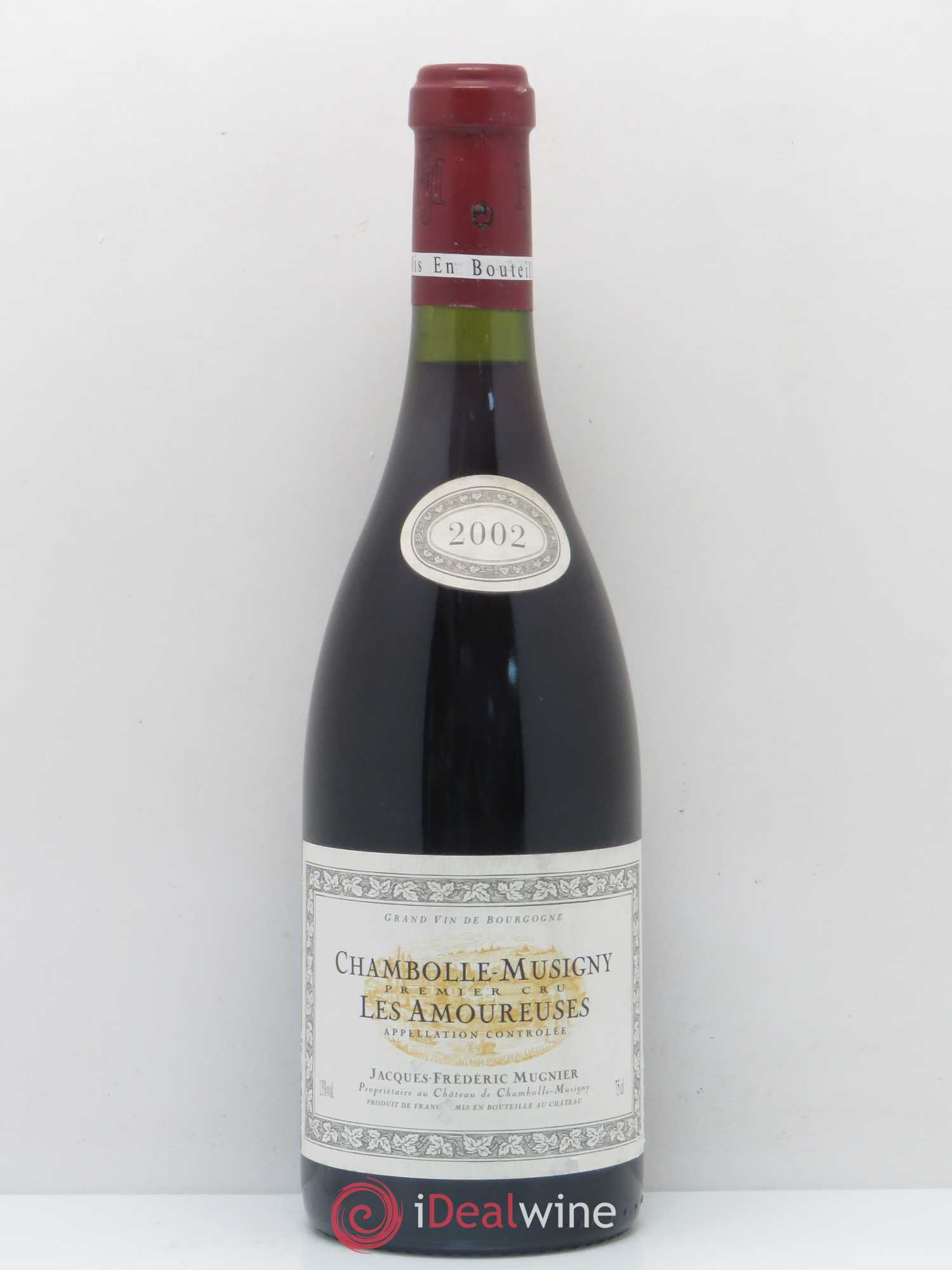Chambolle-Musigny 1er Cru Les Amoureuses Jacques-Frédéric Mugnier 2002 - Lot de 1 bouteille - 0