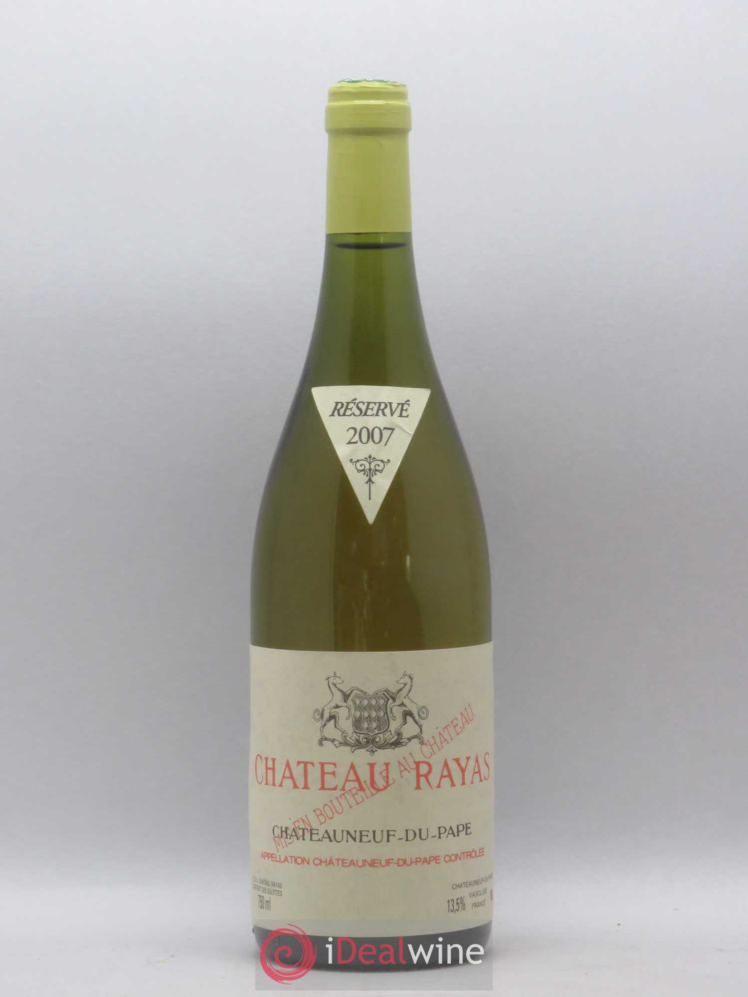 Châteauneuf-du-Pape Château Rayas Emmanuel Reynaud 2007 - Lot de 1 bouteille - 0