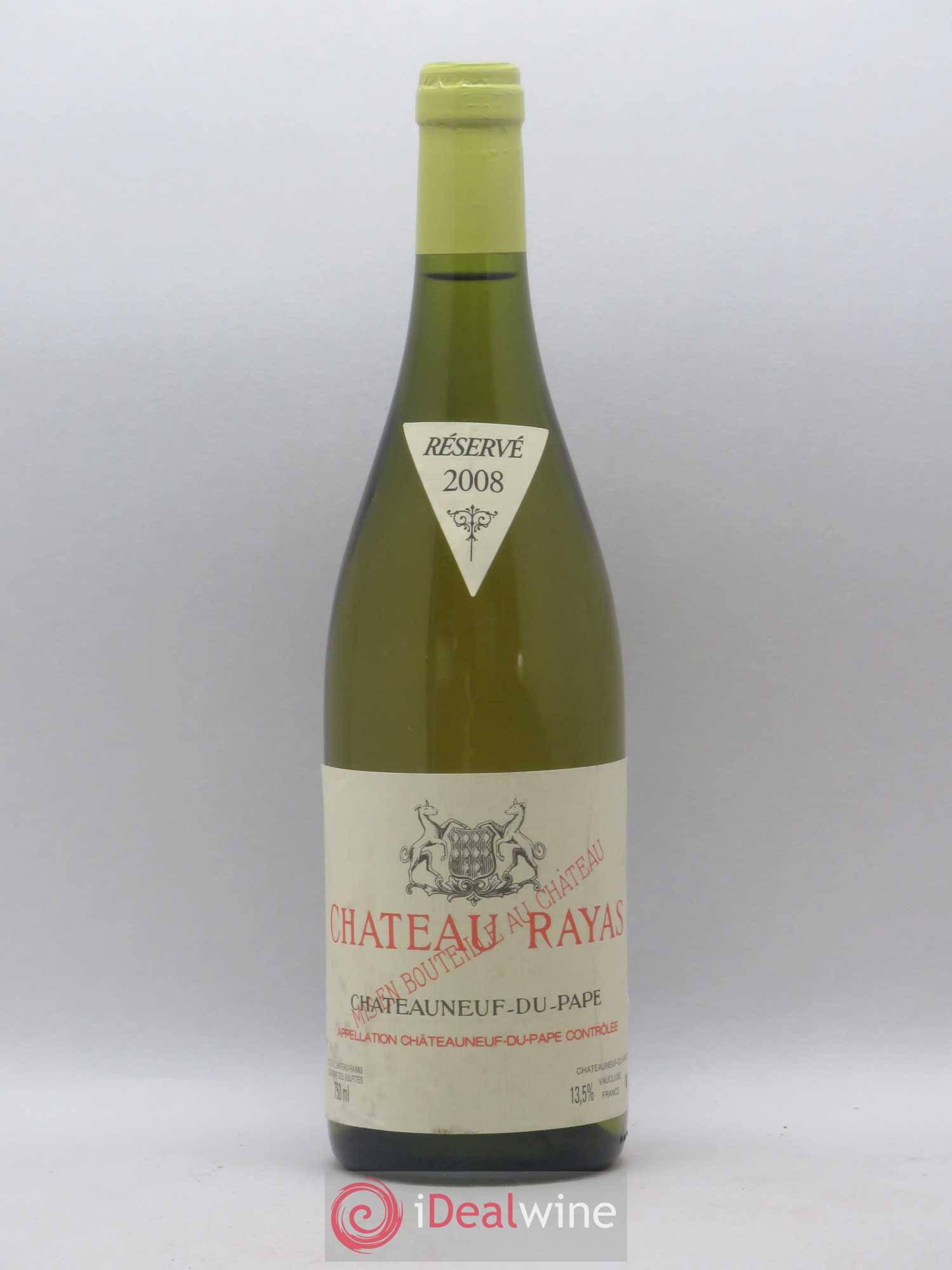 Châteauneuf-du-Pape Château Rayas Emmanuel Reynaud 2008 - Posten von 1 Flasche - 0