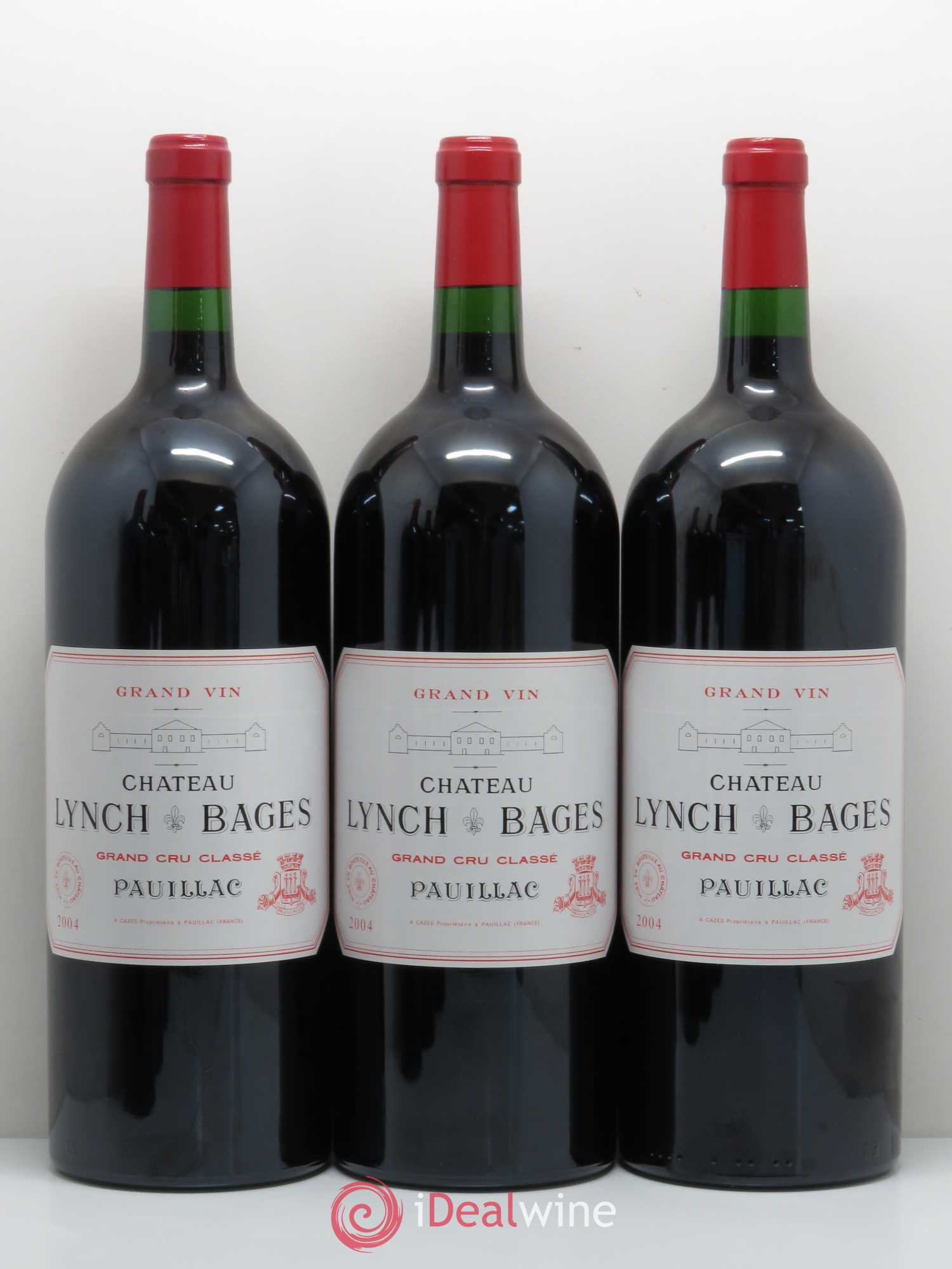 Château Lynch Bages 5ème Grand Cru Classé 2004 - Lot de 6 magnums - 1