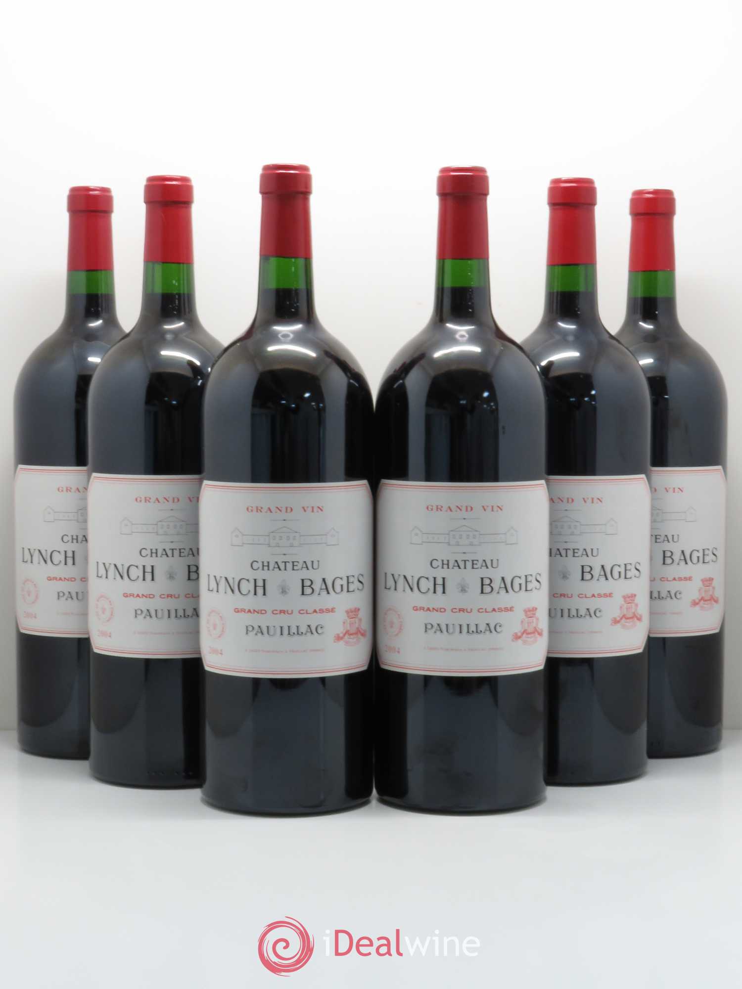 Château Lynch Bages 5ème Grand Cru Classé 2004 - Lot de 6 magnums - 0