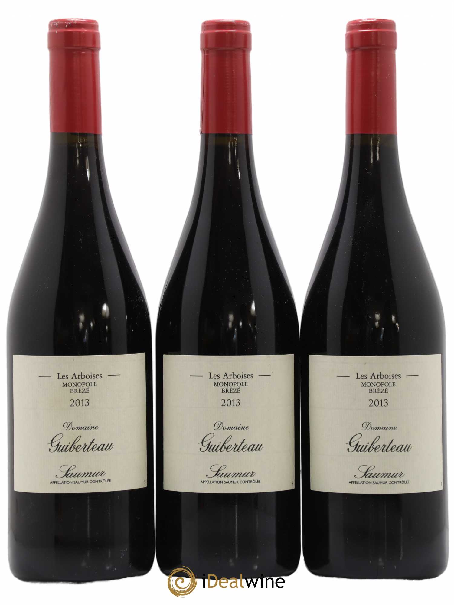 Saumur Les Arboises Domaine Guiberteau 2013 - Lot de 3 bouteilles - 0