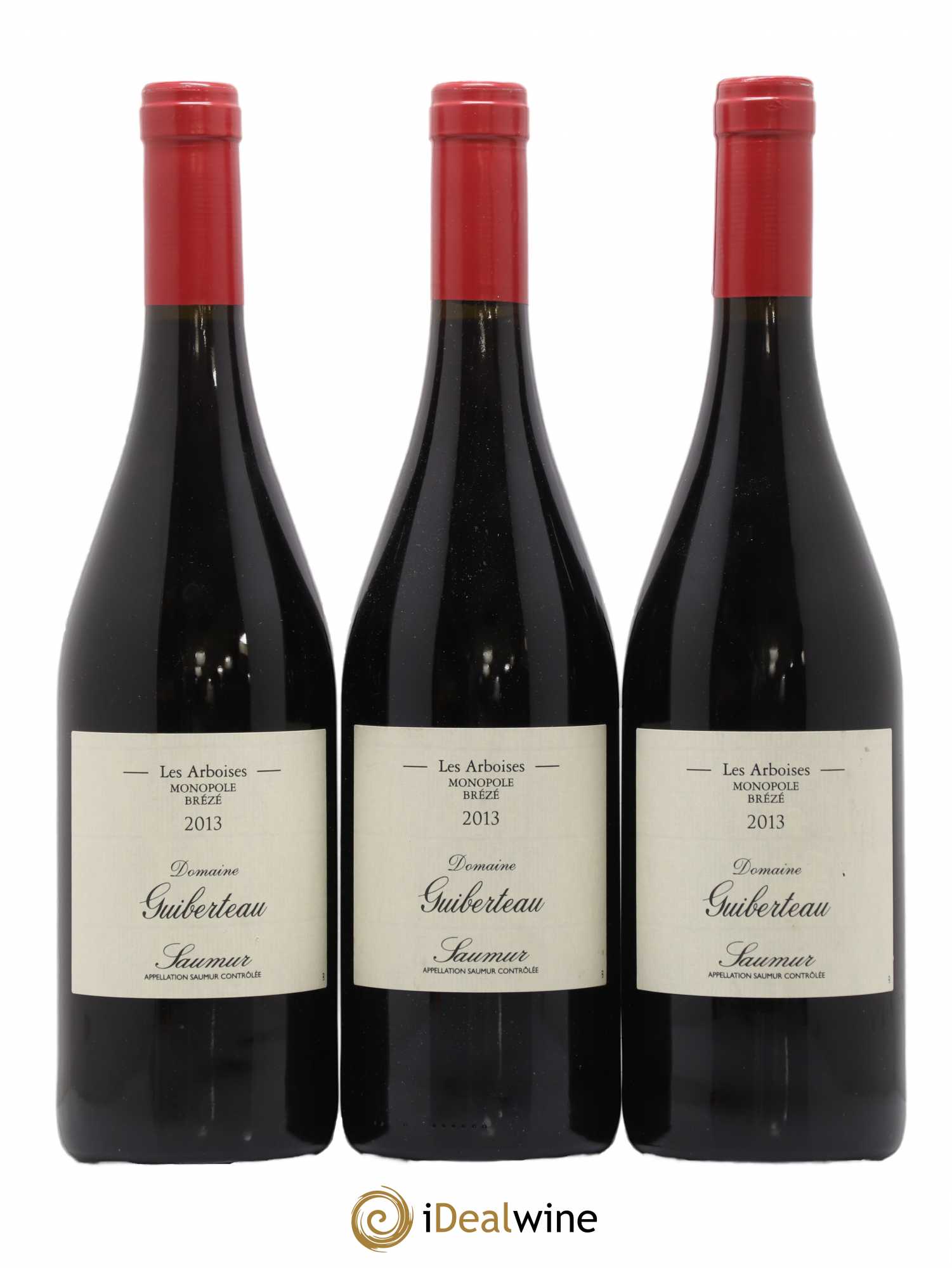 Saumur Les Arboises Domaine Guiberteau 2013 - Lot de 3 bouteilles - 0