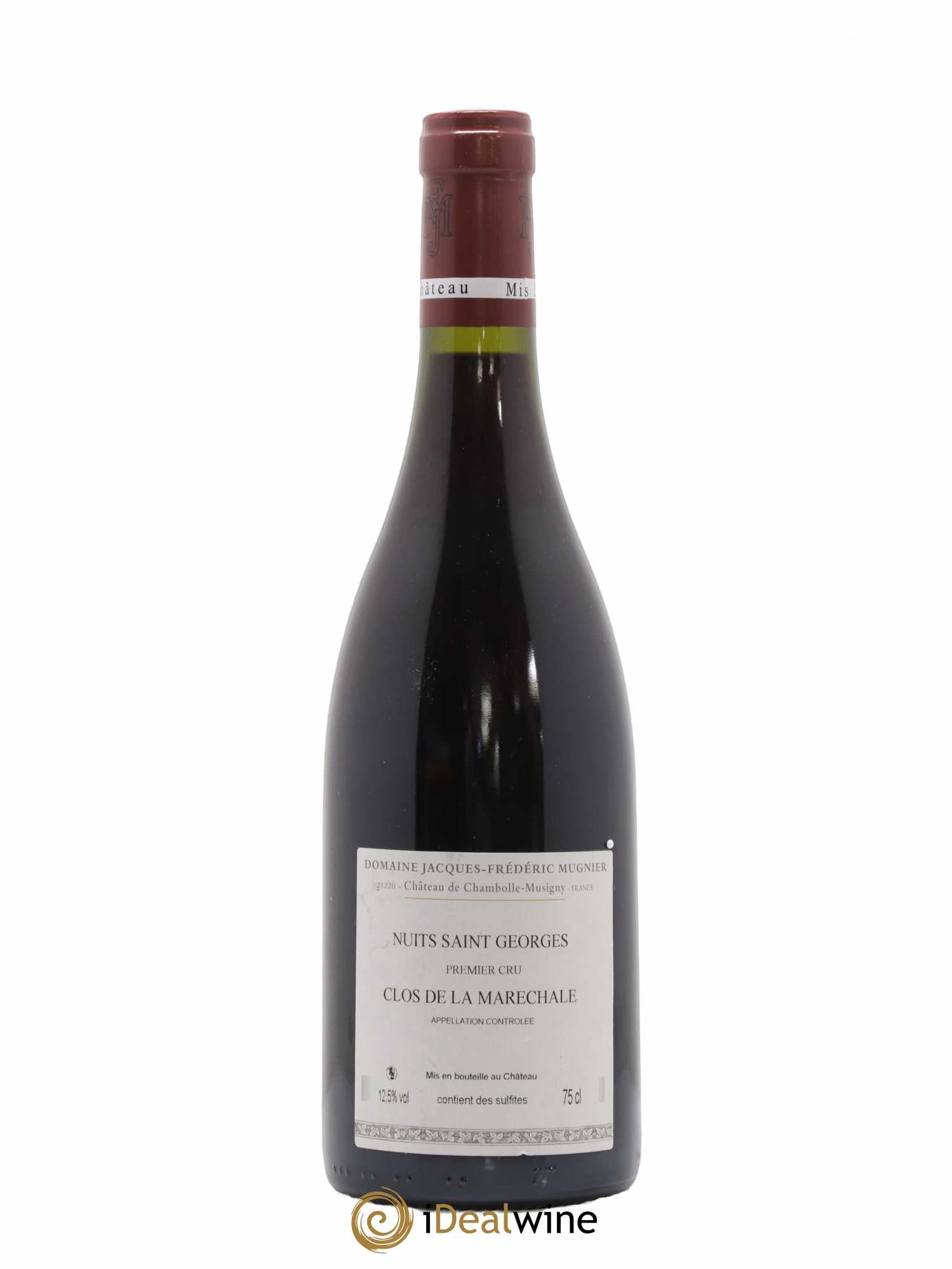Nuits-Saint-Georges 1er Cru Clos de La Maréchale Jacques-Frédéric Mugnier 1950 - Lot de 1 bouteille - 1
