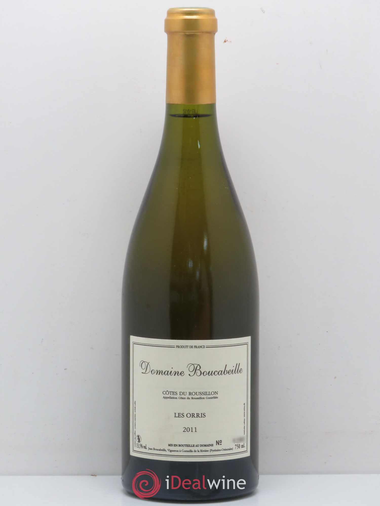 Côtes du Roussillon Les Orris Domaine Boucabeille 2011 - Lot de 1 bouteille - 0