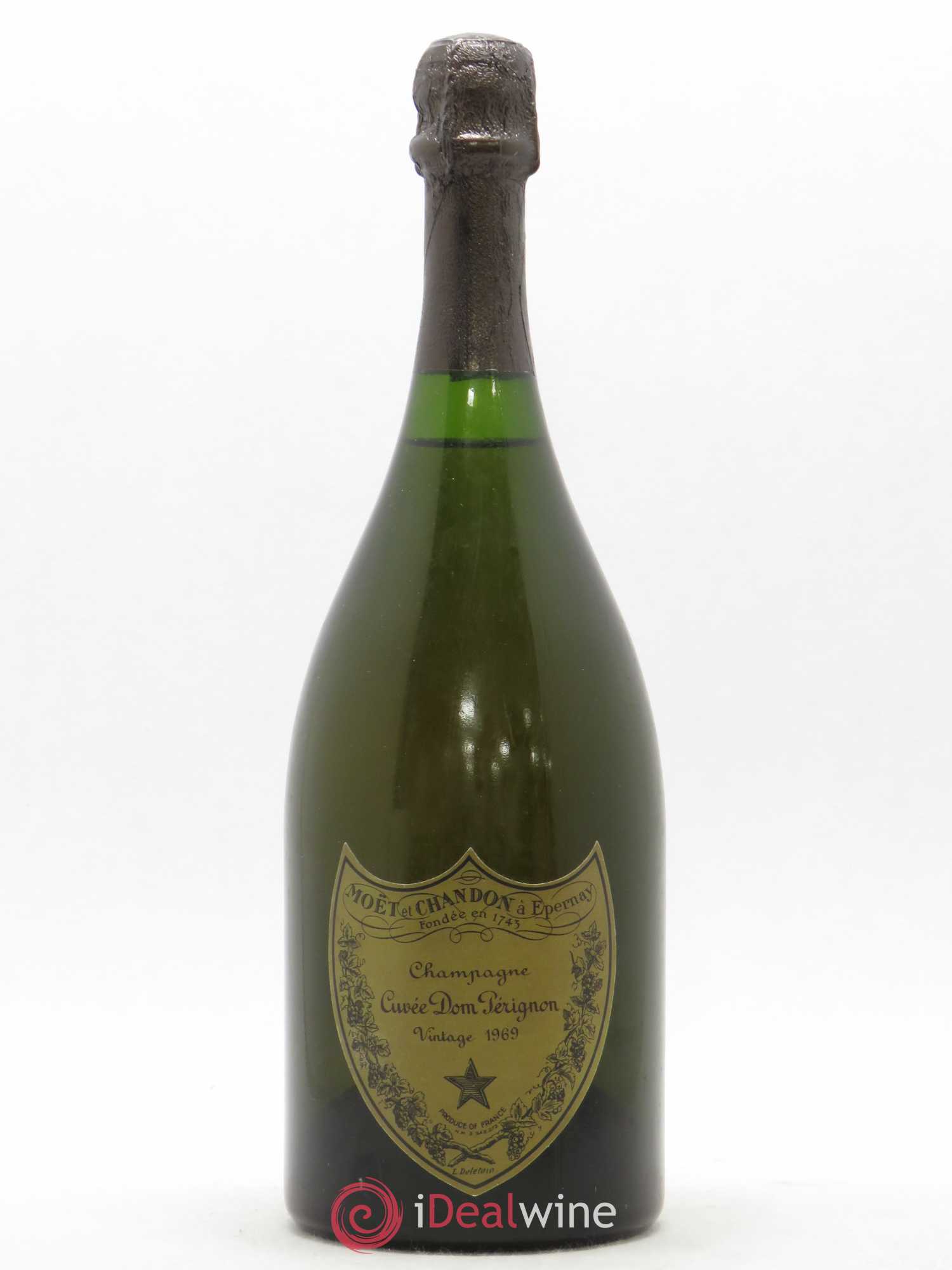Brut Dom Pérignon 1969 - Lot de 1 bouteille - 0