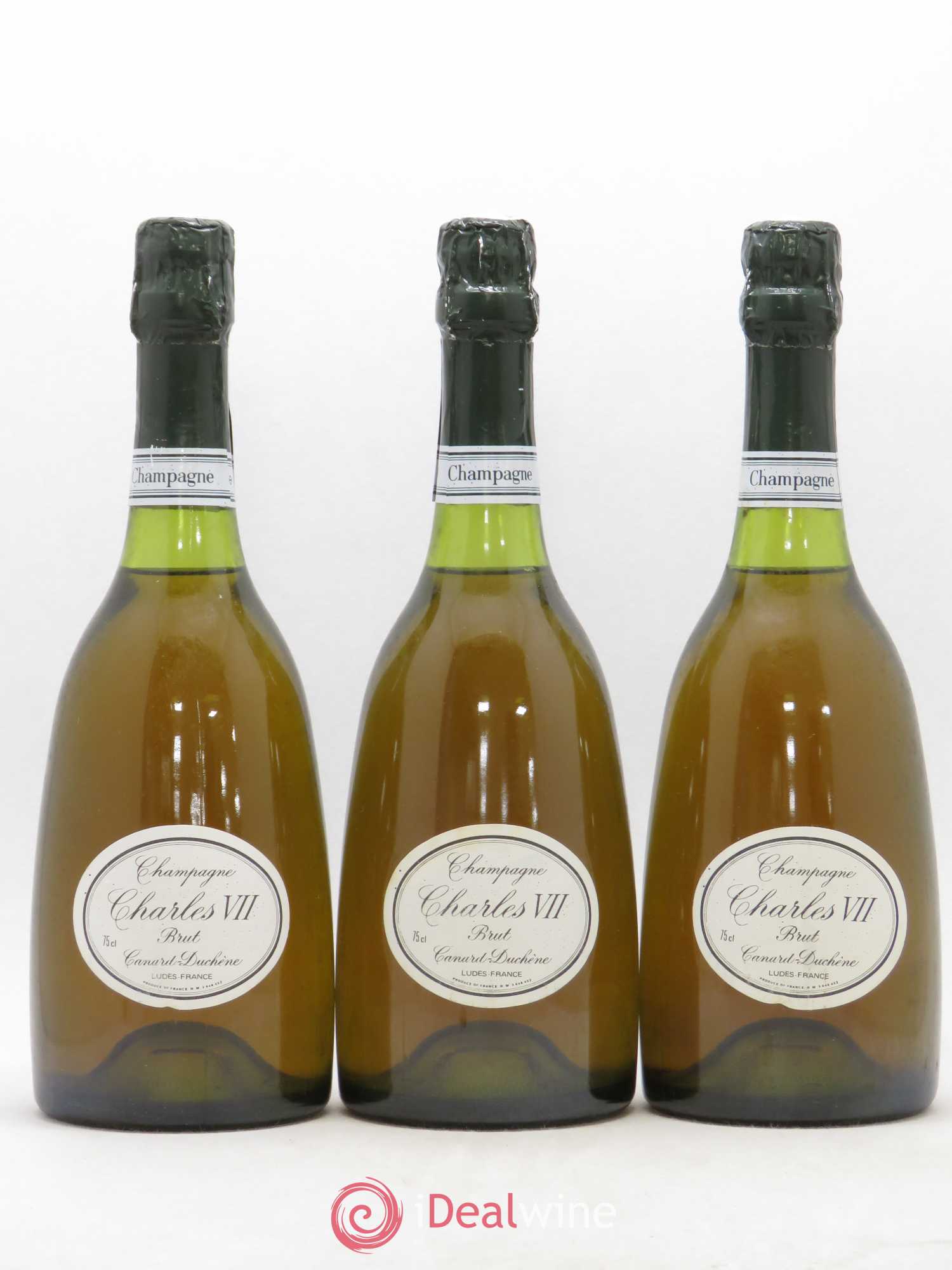 Champagne Canard Duchêne Cuvée Charles VII - Posten von 3 Flaschen - 0