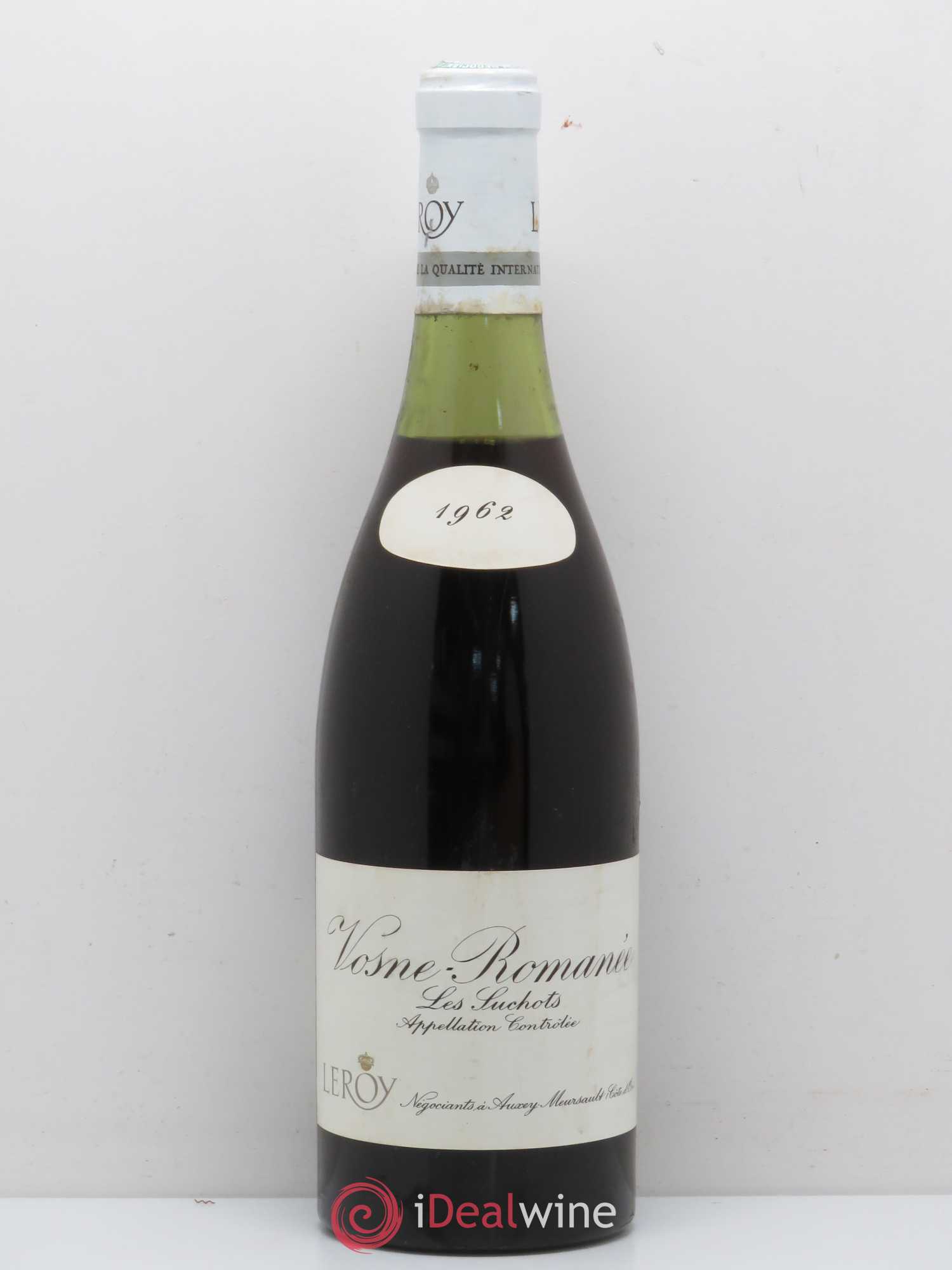 Vosne-Romanée 1er Cru Les Suchots Leroy SA 1962 - Posten von 1 Flasche - 0